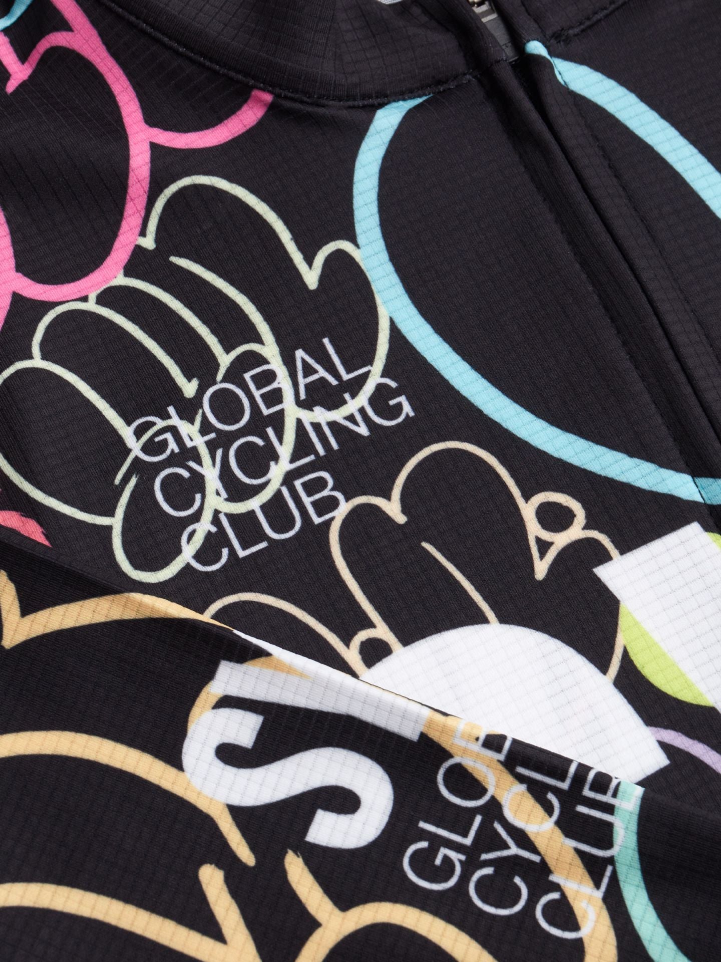 SYN - Men's Pro Design Lab Jersey - Bubble Black - Nuremberg, Germany - Detail view