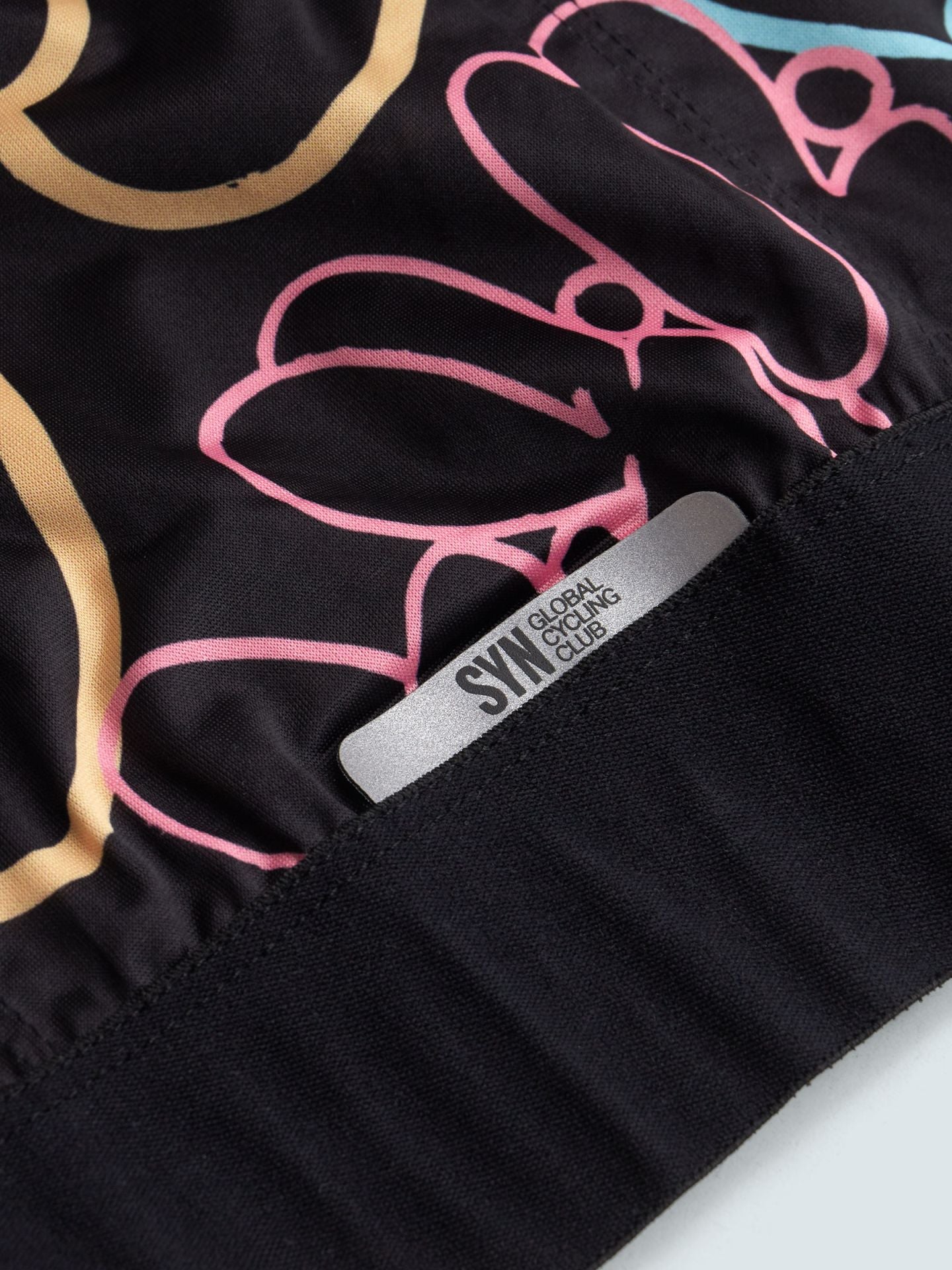 SYN - Men's Pro Design Lab Jersey - Bubble Black - Nuremberg, Germany - Label detail