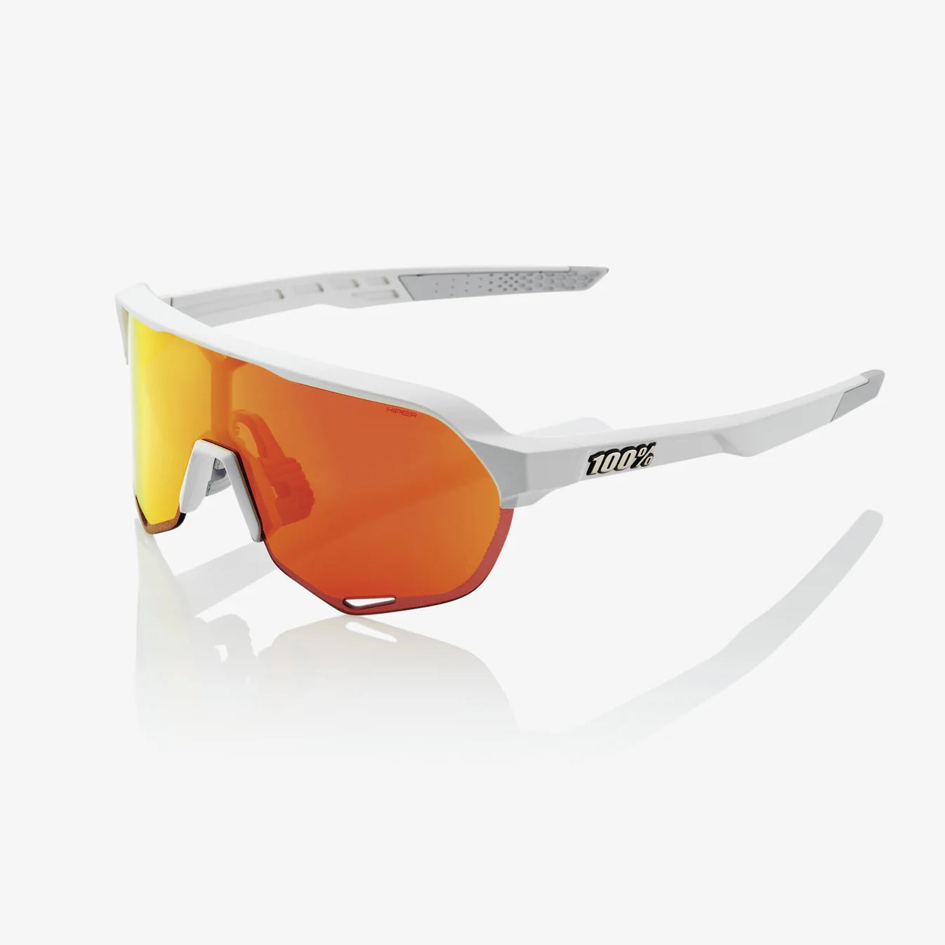 100% - Speedcraft - HiPER Mirror Lens Soft Tact - Off-White