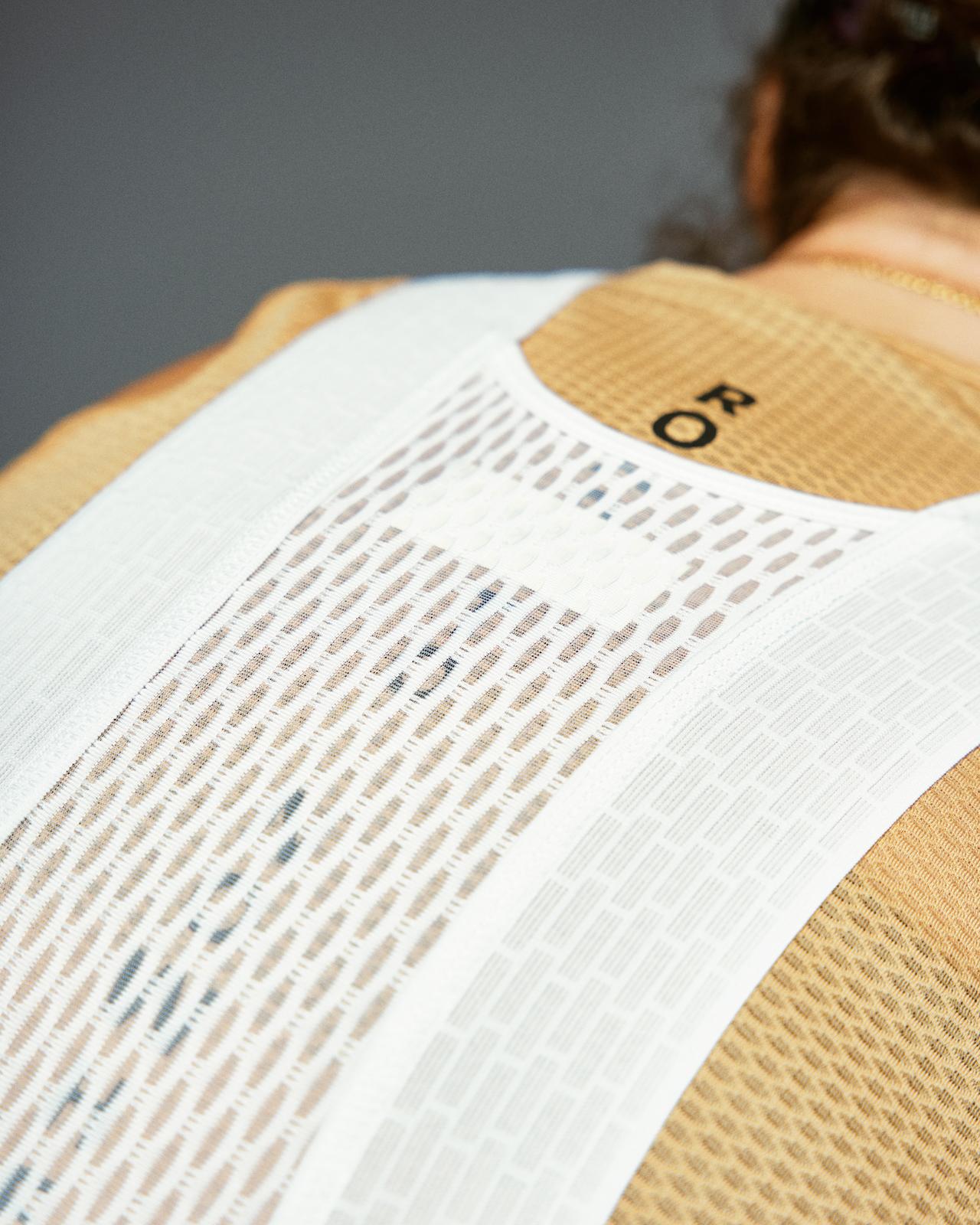 Pas Normal Studios - Women's Sleeveless Baselayer - Camel - Nuremberg Germany - Back Detail