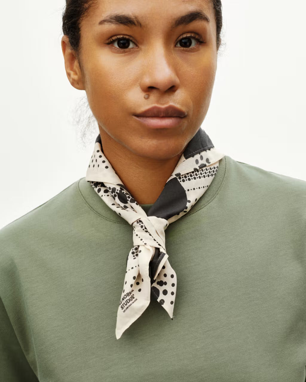 Pas Normal Studios - Off Race Bandana - Off White