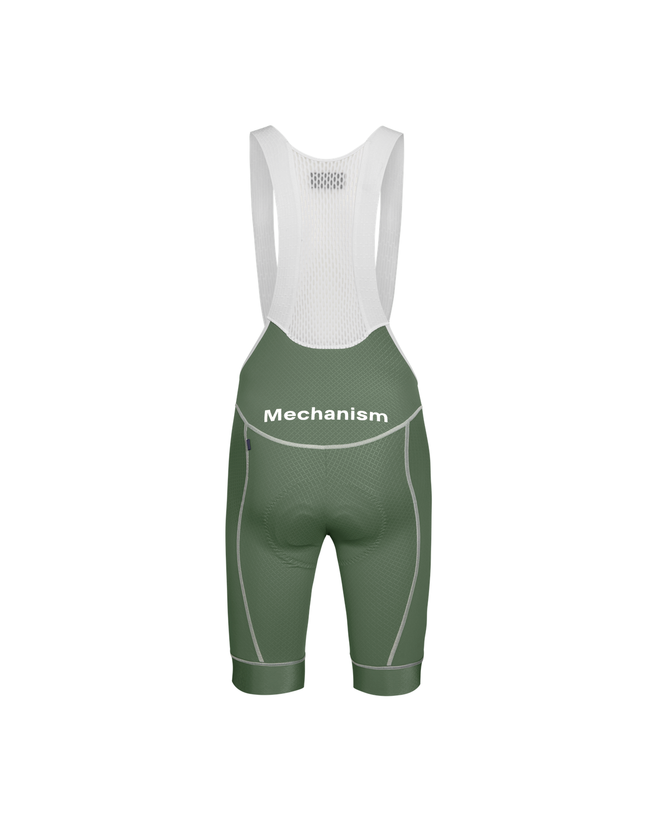 Pas Normal Studios - Mechanism Bibs - Khaki Green - Nuremberg Germany - Rear View