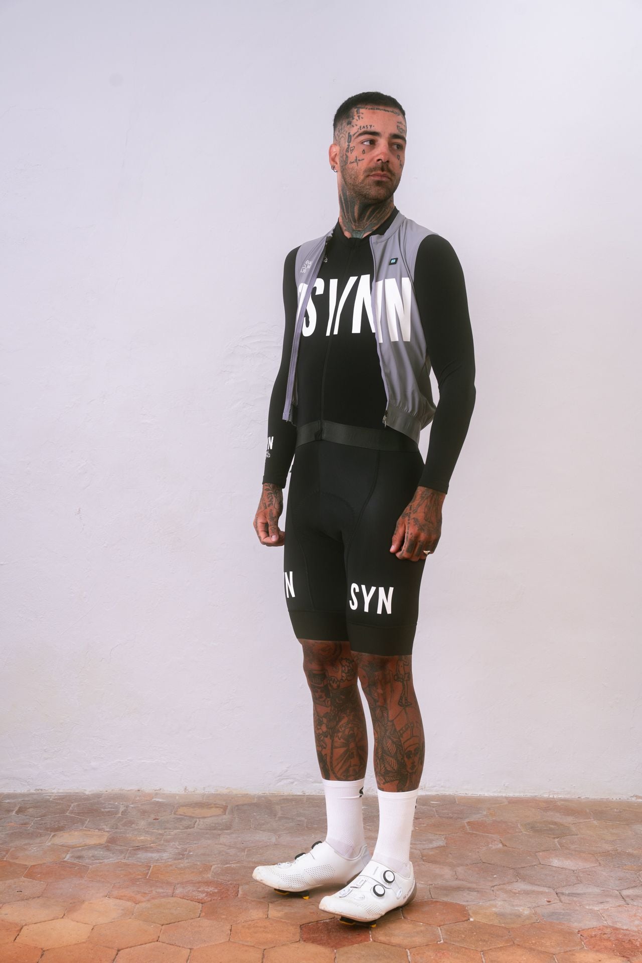 SYN - Men's Training Bib Shorts 2.0 - Black