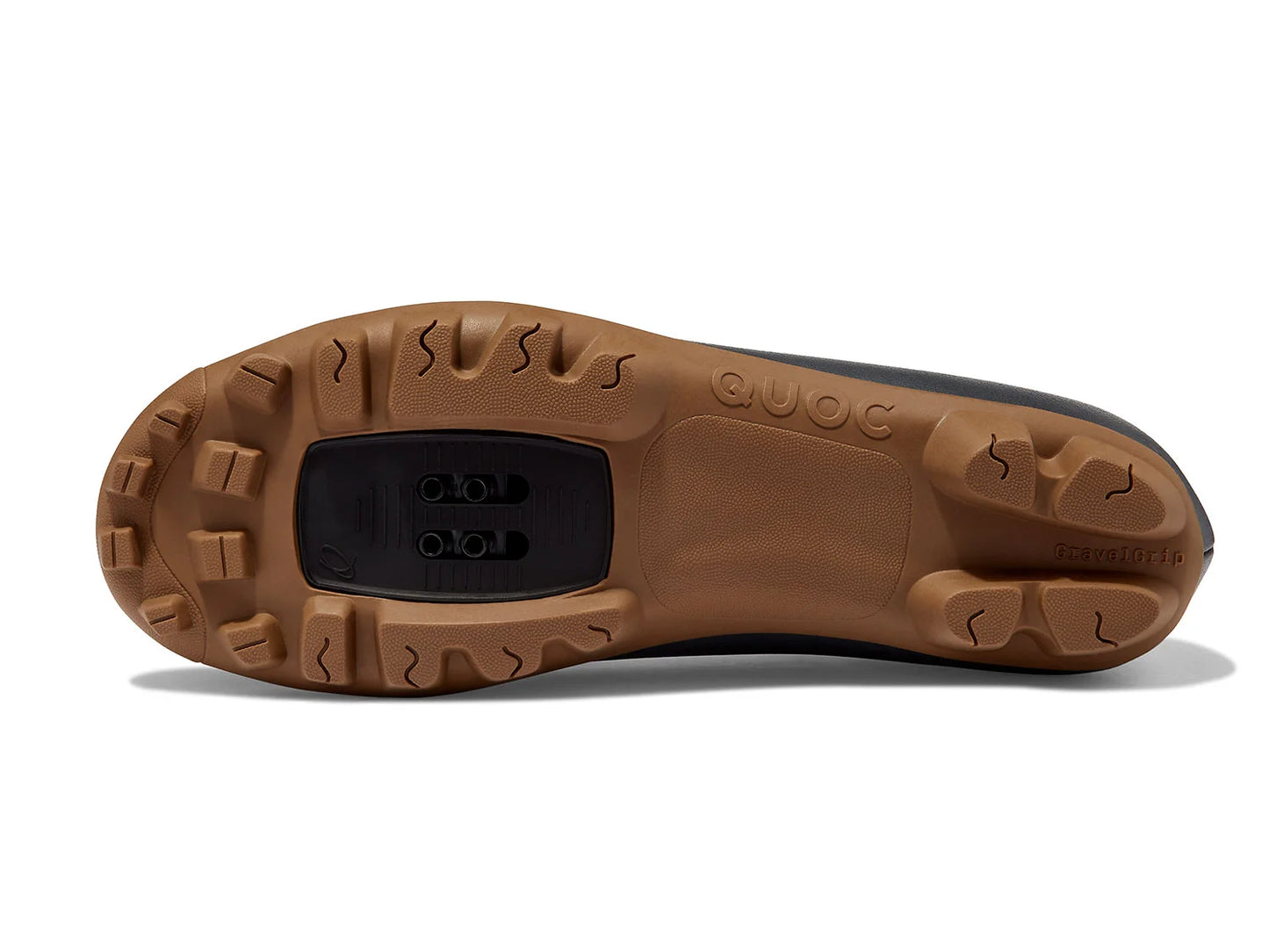 QUOC - Gran Tourer ll Cycling Shoes - Black Gum - Nuremberg, Germany - Sole view