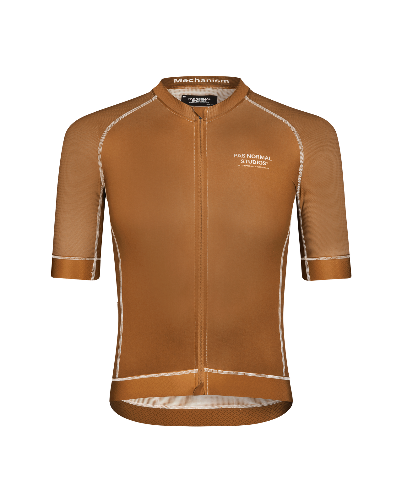 Pas Normal Studios - Men's Mechanism Jersey - Dusty Brown - Nuremberg Germany - Front View
