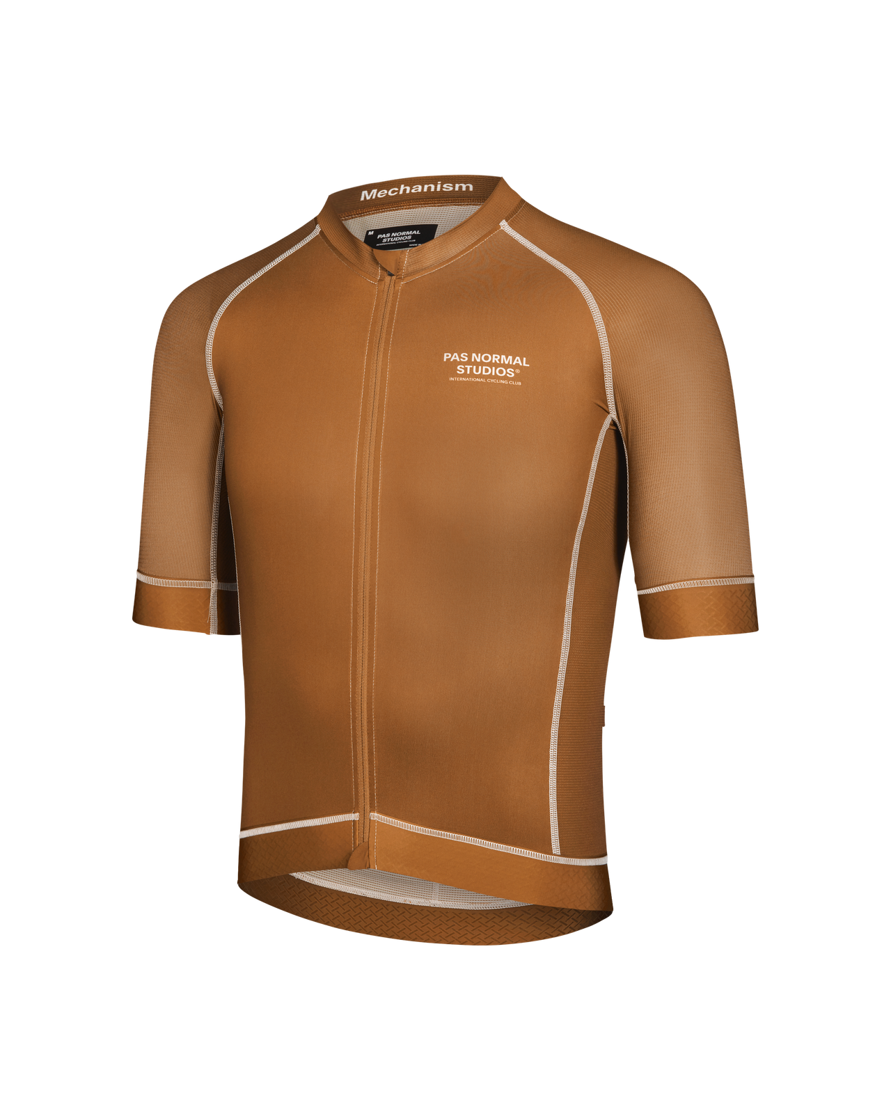 Pas Normal Studios - Men's Mechanism Jersey - Dusty Brown - Nuremberg Germany - Side View
