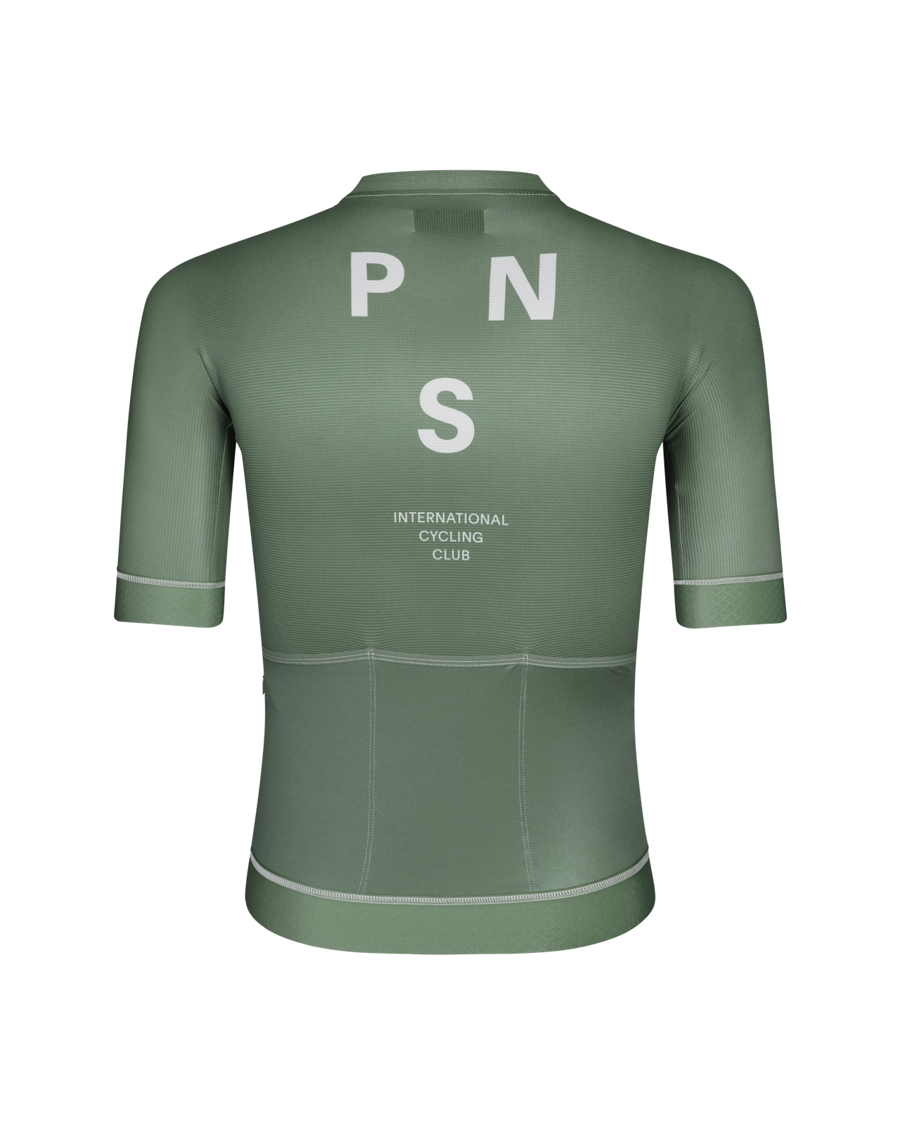 Pas Normal Studios - Men's Mechanism Jersey - Khaki Green - Nuremberg Germany - Rear View