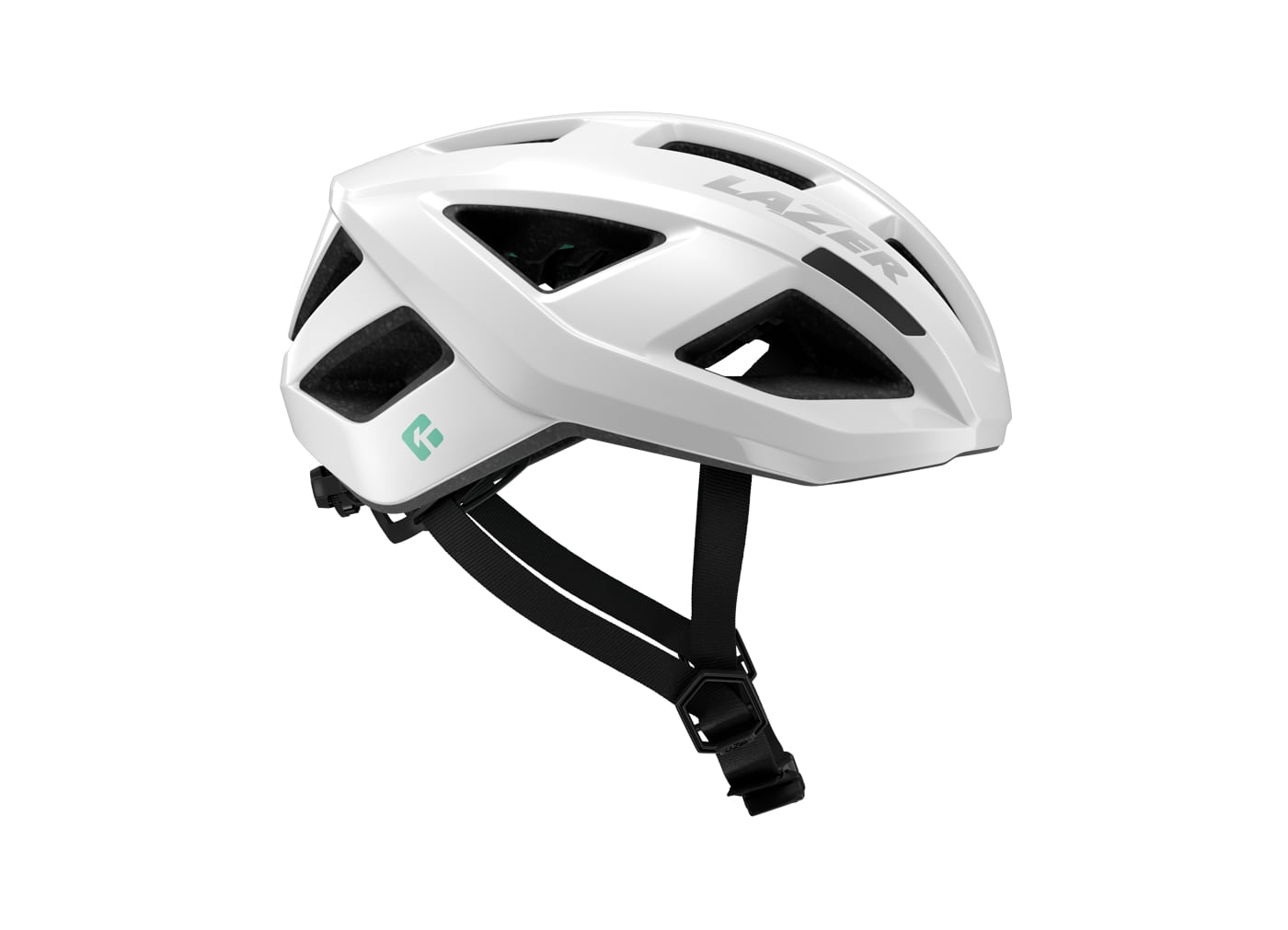 Lazer - Tonic KinetiCore Helmet - White - Nuremberg, Germany - second side view