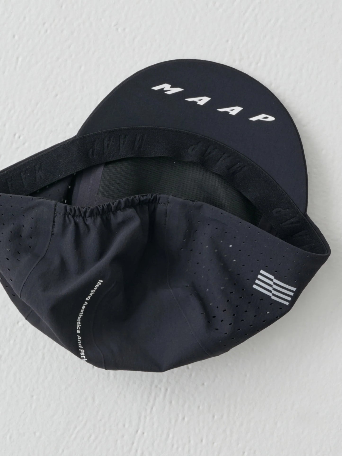 MAAP - Pro Air Road Cap - Black - Nuremberg, Germany - Detail view