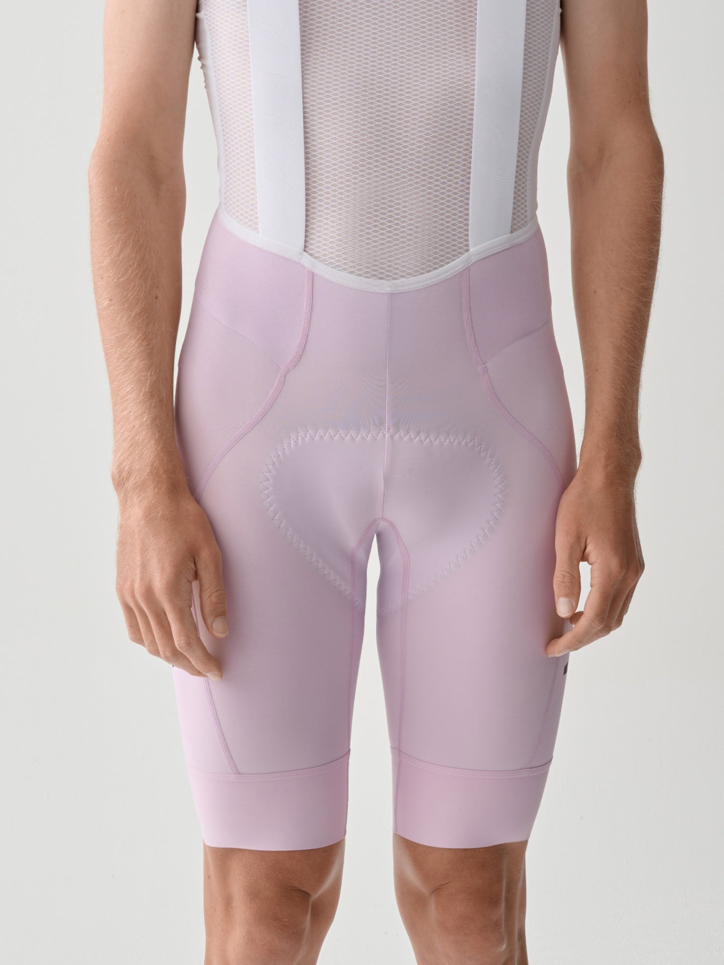 MAAP - Men's Evade X Team Bib Evo Cargo - Cherry Blossom - Nuremberg, Germany - Full view on model