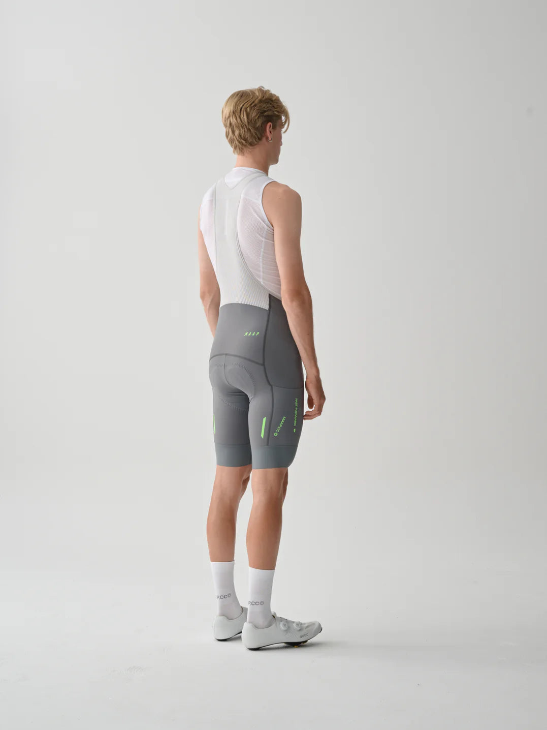 MAAP - Men's Blur Team Bib Evo Cargo - Shadow - Nuremberg, Germany - Back view
