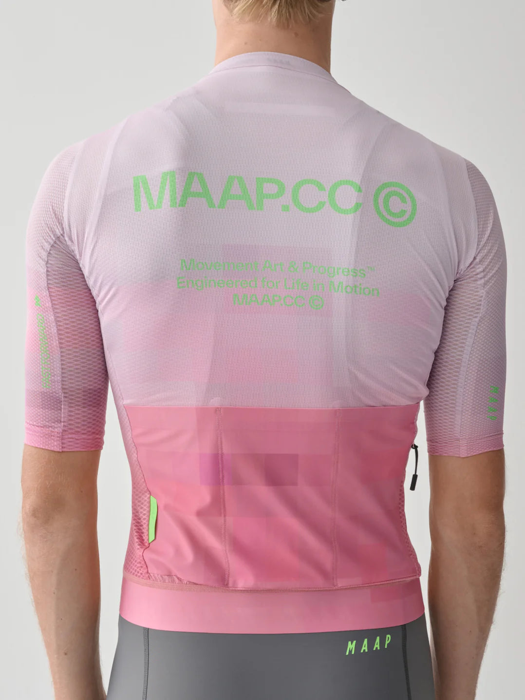 MAAP - Men's Blur Pro Air Jersey 3.0 - Rosa - Nuremberg, Germany - Back view