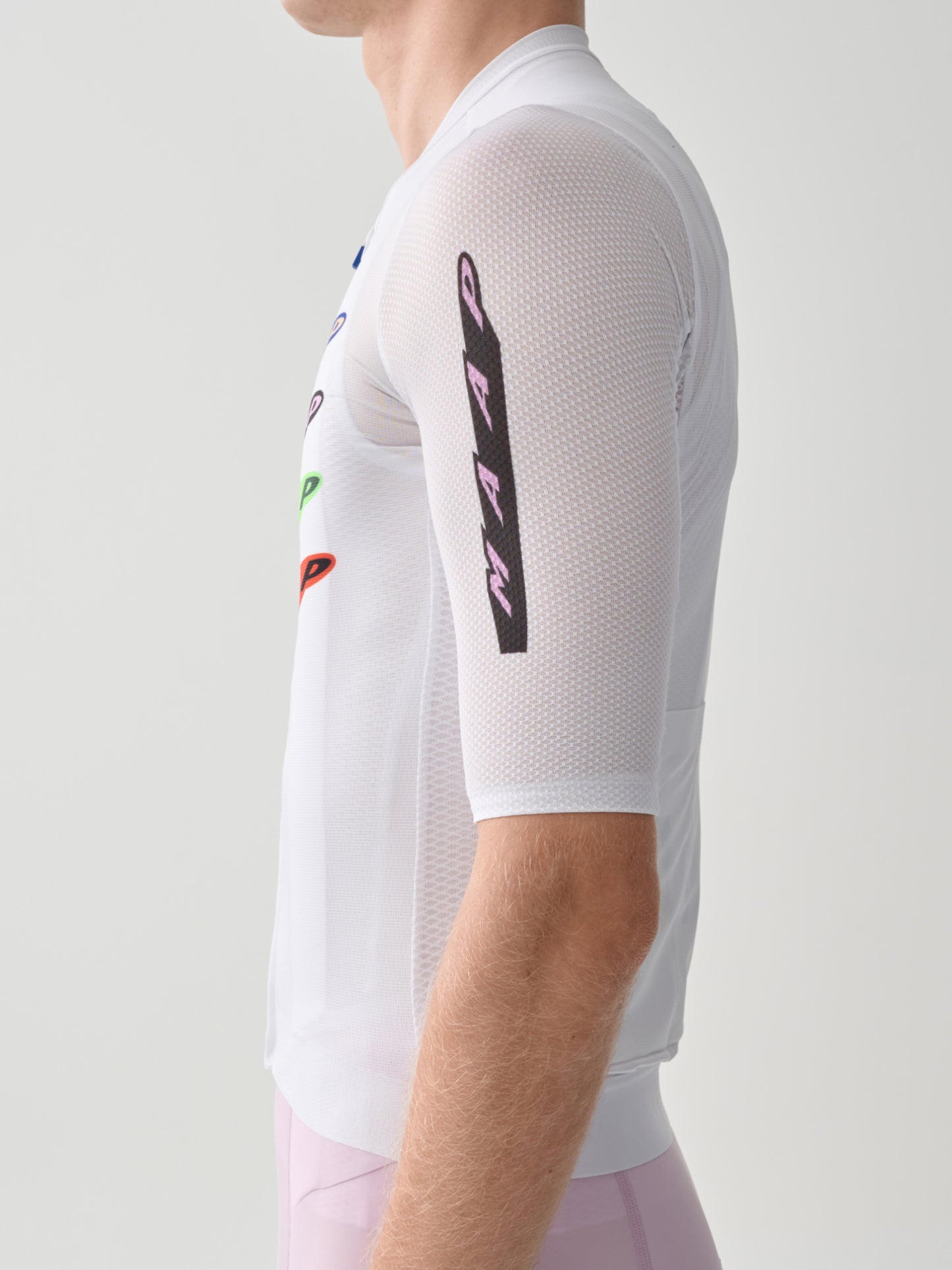 MAAP - Men's Evade X Pro Air Jersey 3.0 - White - Nuremberg, Germany - Side view