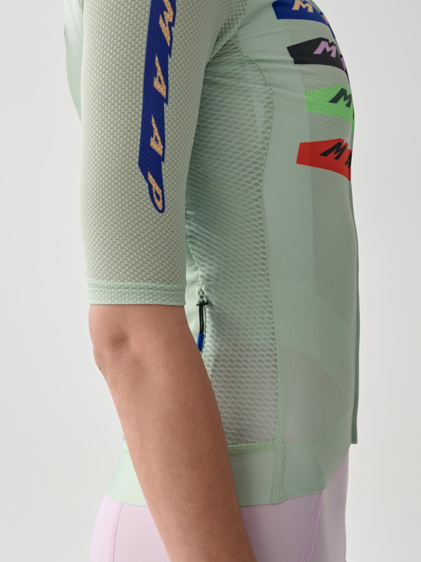 MAAP - Women's Evade X Pro Air Jersey 3.0 - Sage - Nuremberg, Germany - Side detail 2