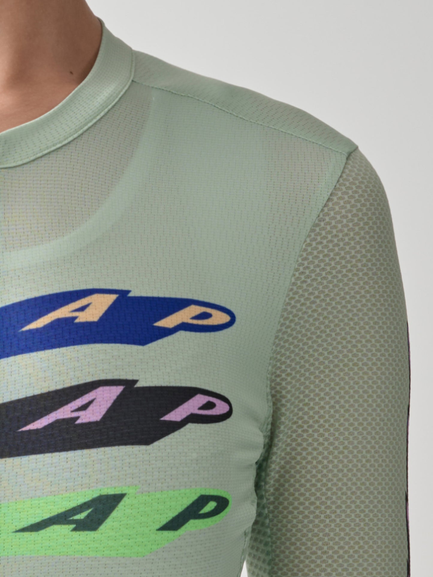 MAAP - Women's Evade X Pro Air Jersey 3.0 - Sage - Nuremberg, Germany - Fabric detail