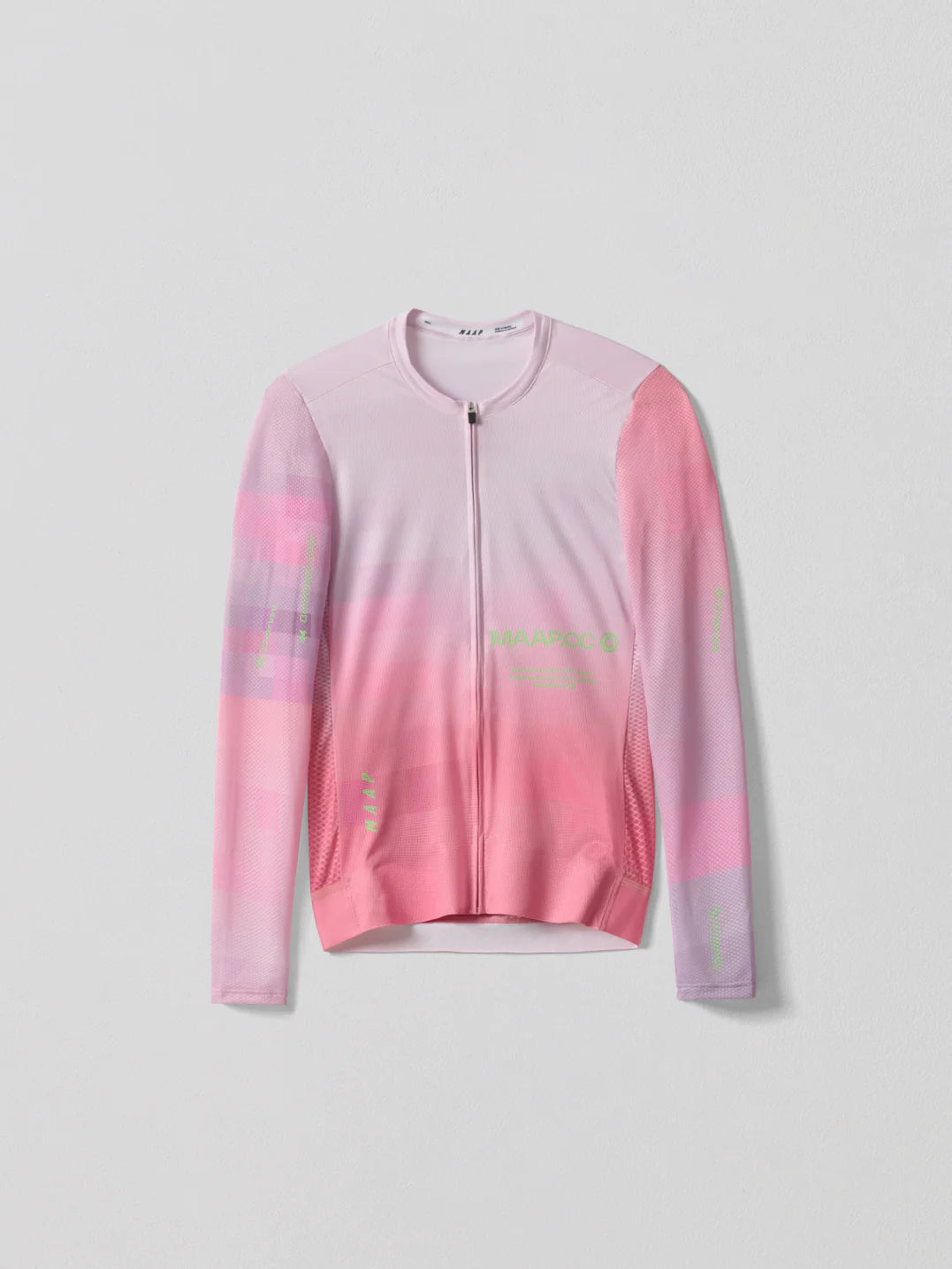 MAAP - Men's Blur Pro Air LS Jersey 3.0 - Rosa - Nuremberg, Germany - Full View