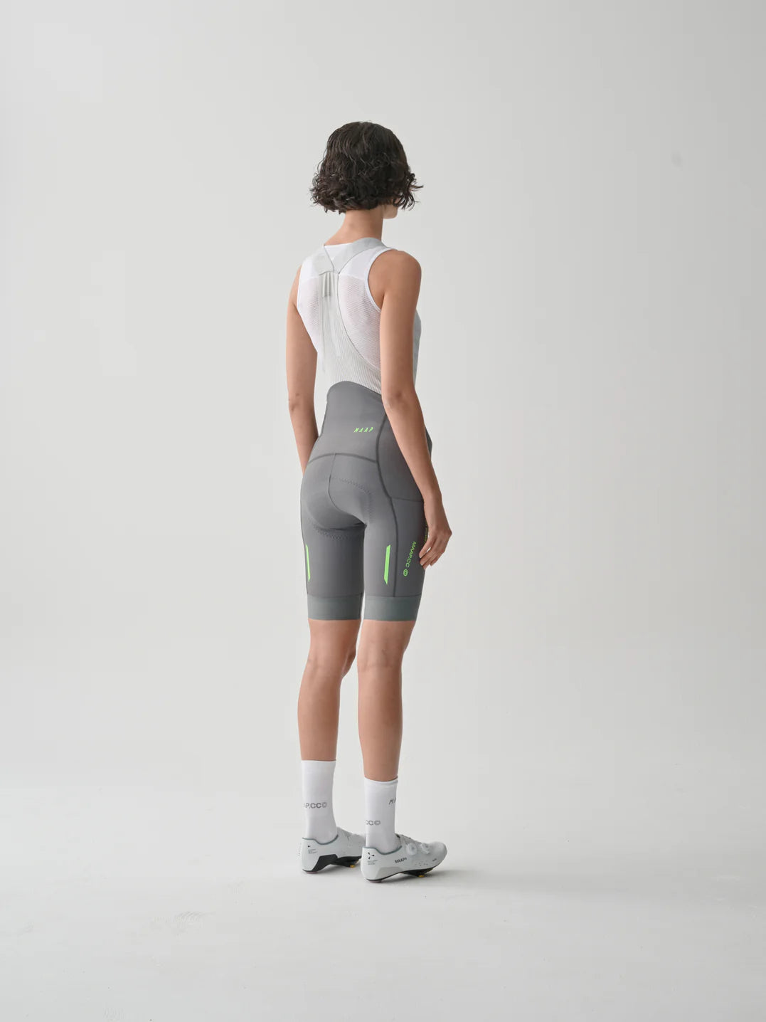 MAAP - Women's Blur Team Bib Evo Cargo - Shadow - Nuremberg, Germany - Back view