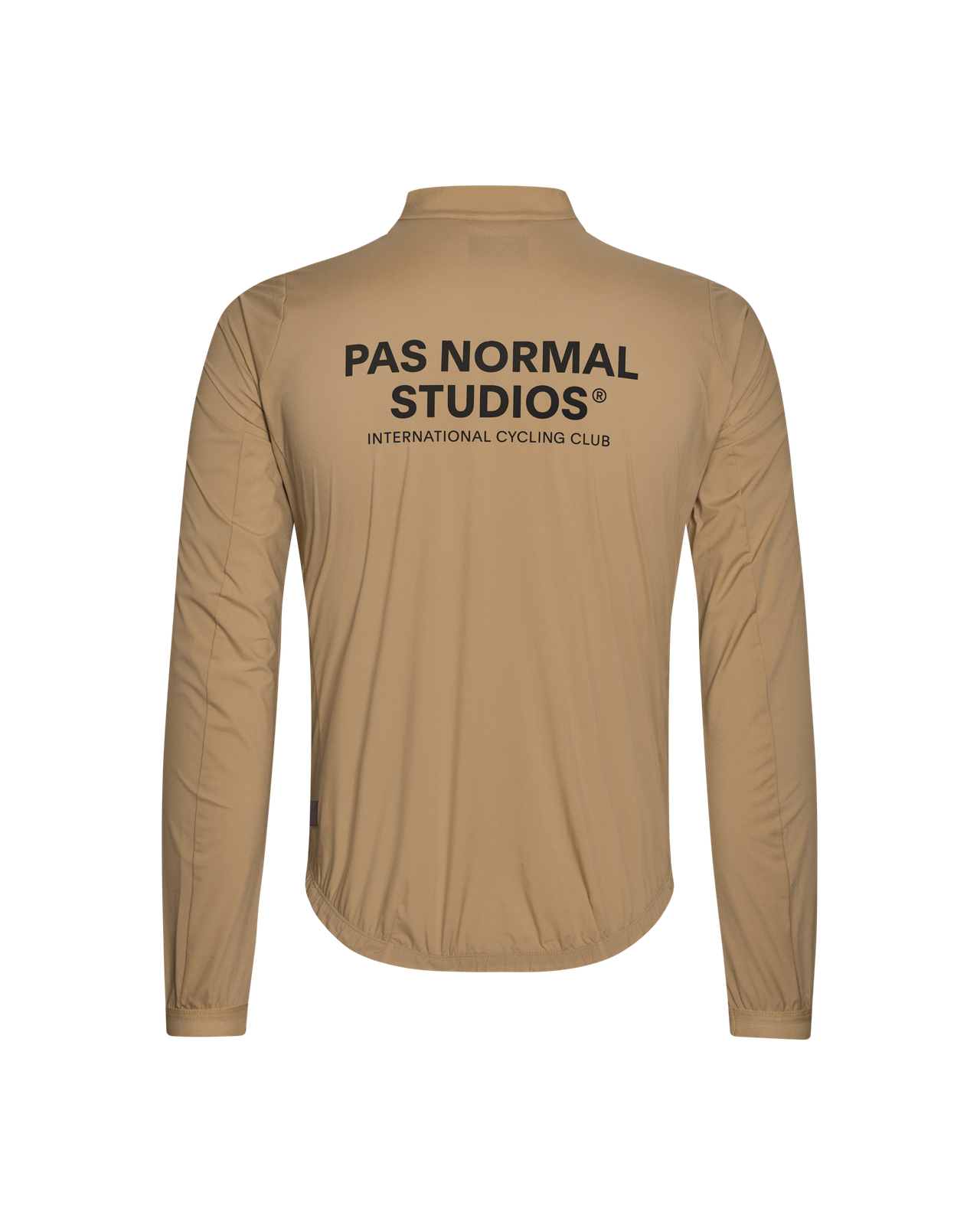 Pas Normal Studios - Men's Mechanism Stow Away Jacket - Camel - Nuremberg Germany - Rear view