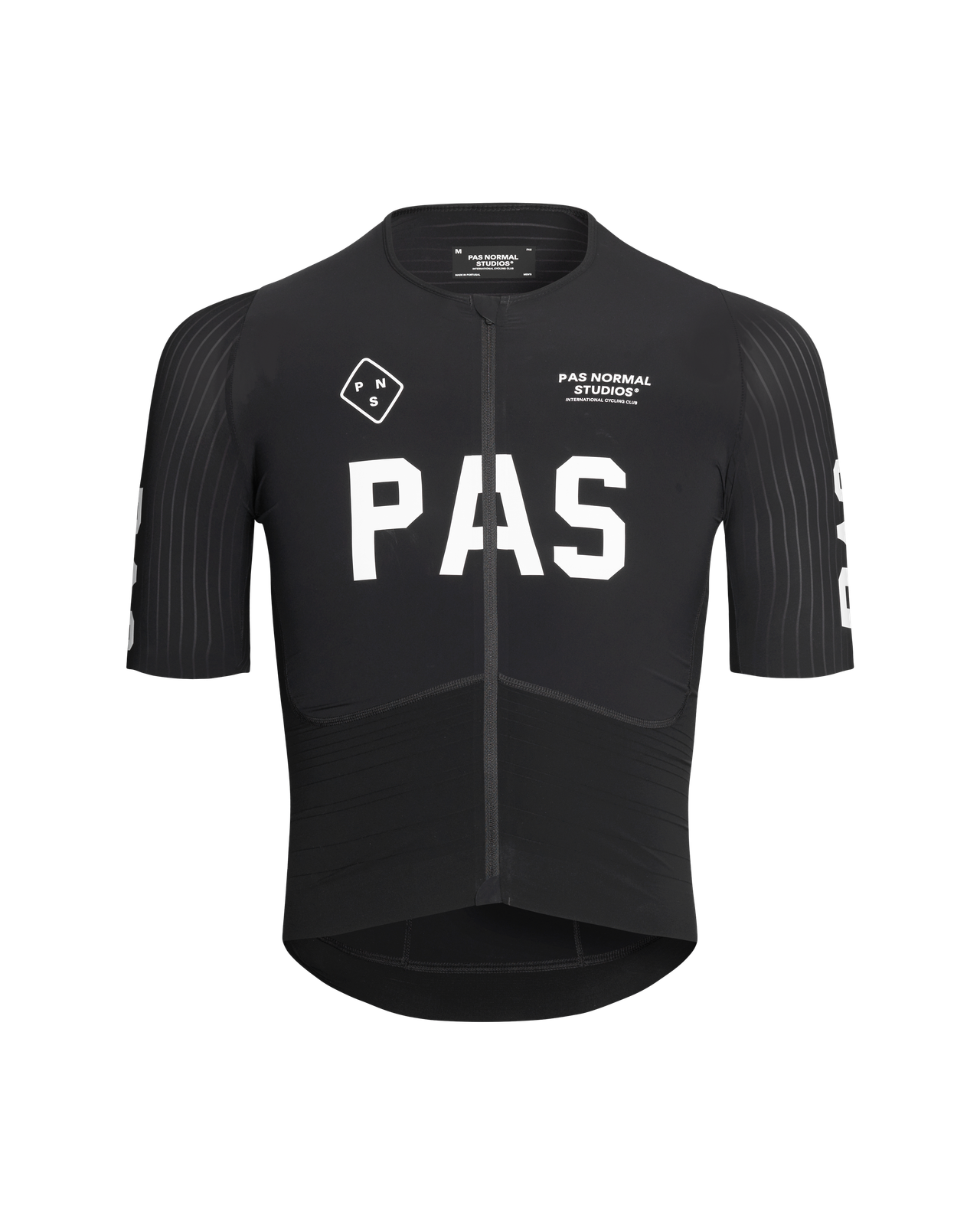Pas Normal Studios - PAS Men's Mechanism Pro Jersey - Black - Nuremberg, Germany - Front view