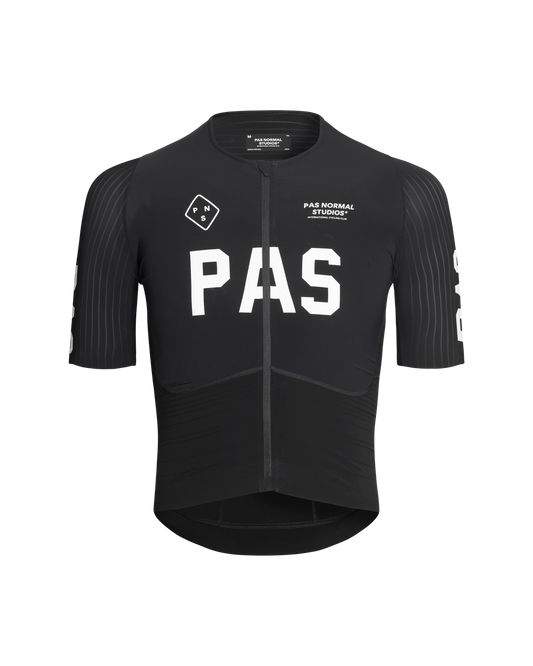 Pas Normal Studios - PAS Men's Mechanism Pro Jersey - Black - Nuremberg, Germany - Front view
