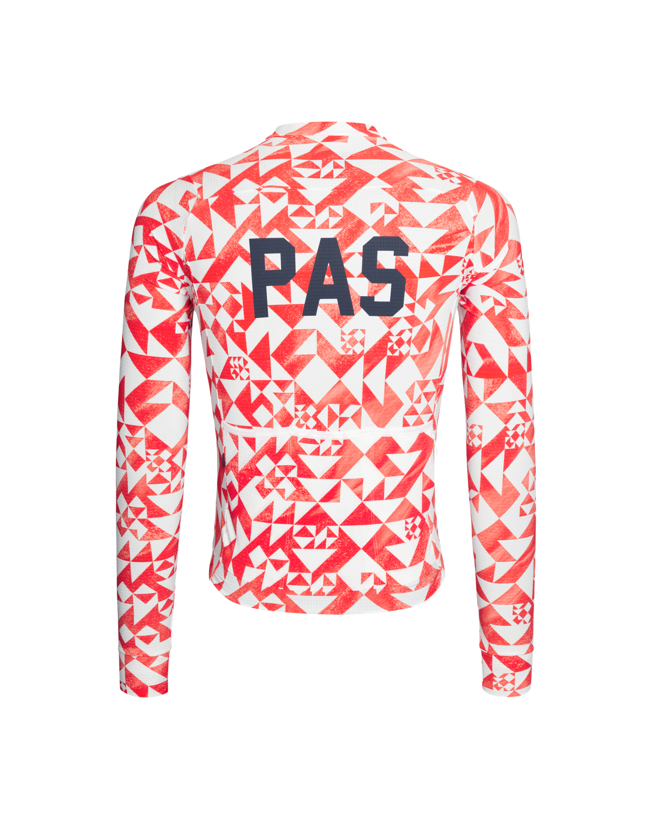 Pas Normal Studios - PAS Men's Mechanism Pro Long Sleeve Jersey - PAS Origami - Nuremberg Germany - Rear View