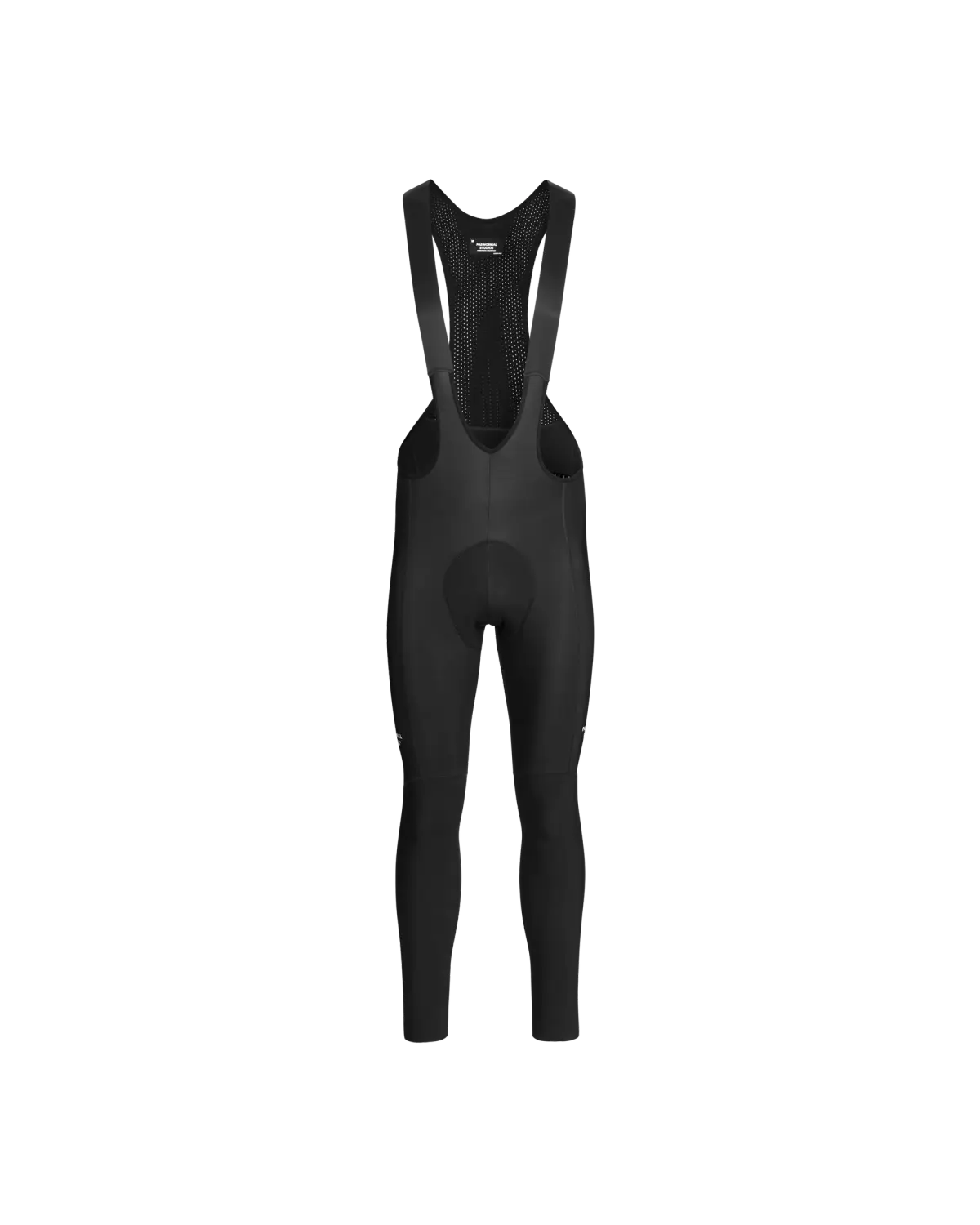 Pas Normal Studios - Men's - Essential Thermal Long Bibs - Black - Nuremberg Germany - Full View