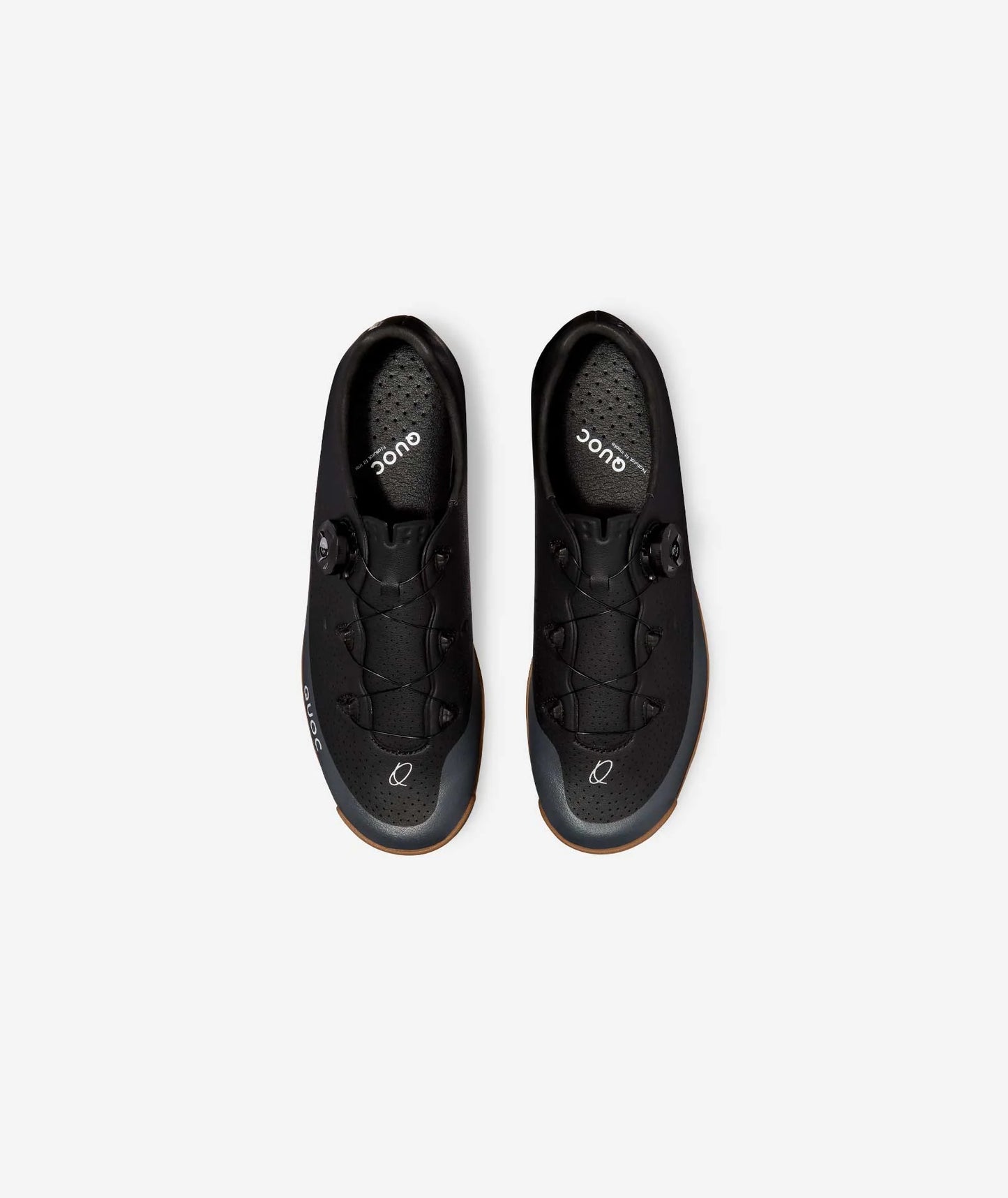 QUOC - Gran Tourer ll Cycling Shoes - Black Gum - Nuremberg, Germany - Top view