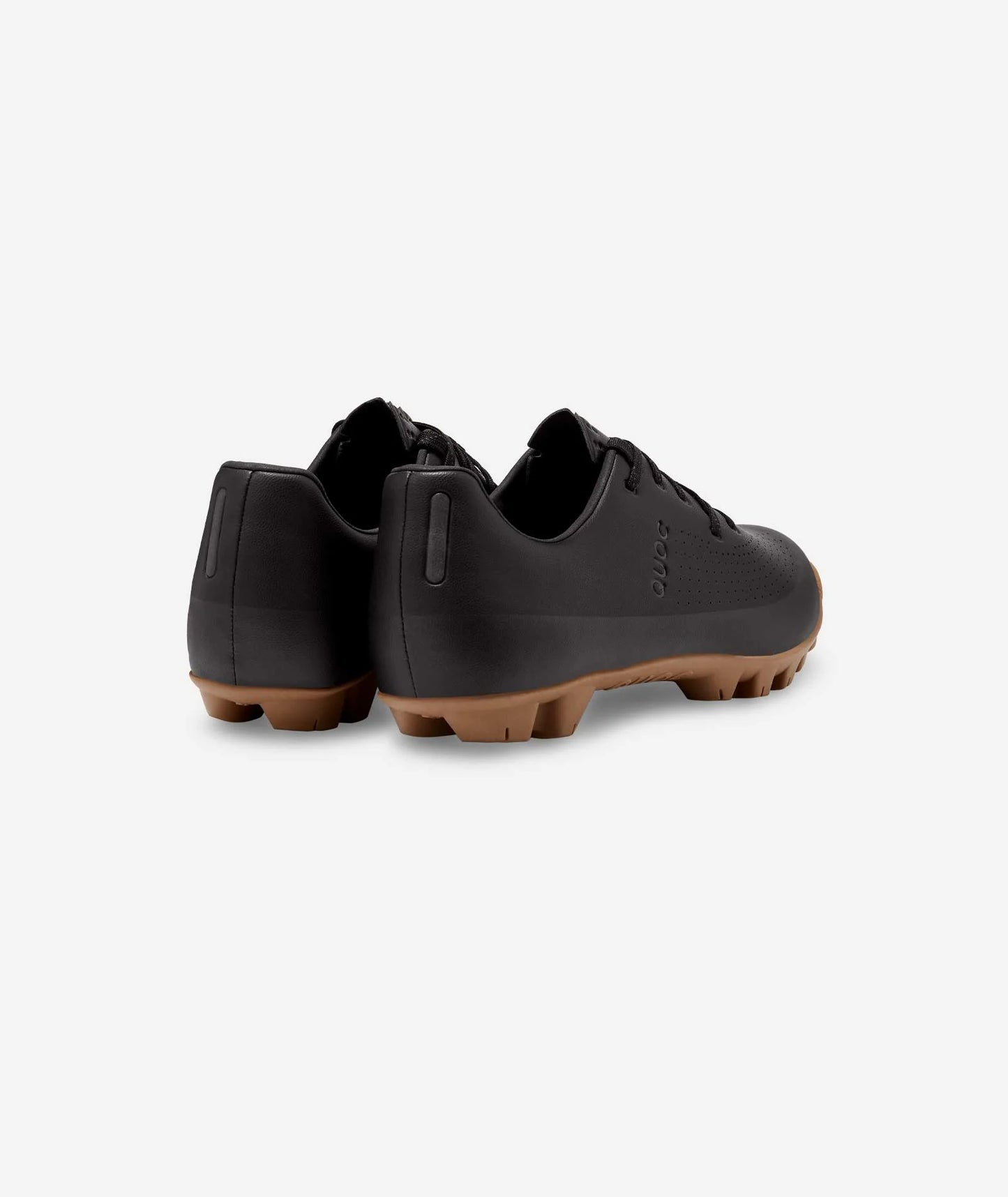 QUOC - Gran Tourer Cycling Shoes - Black Gum - Nuremberg, Germany - Back view