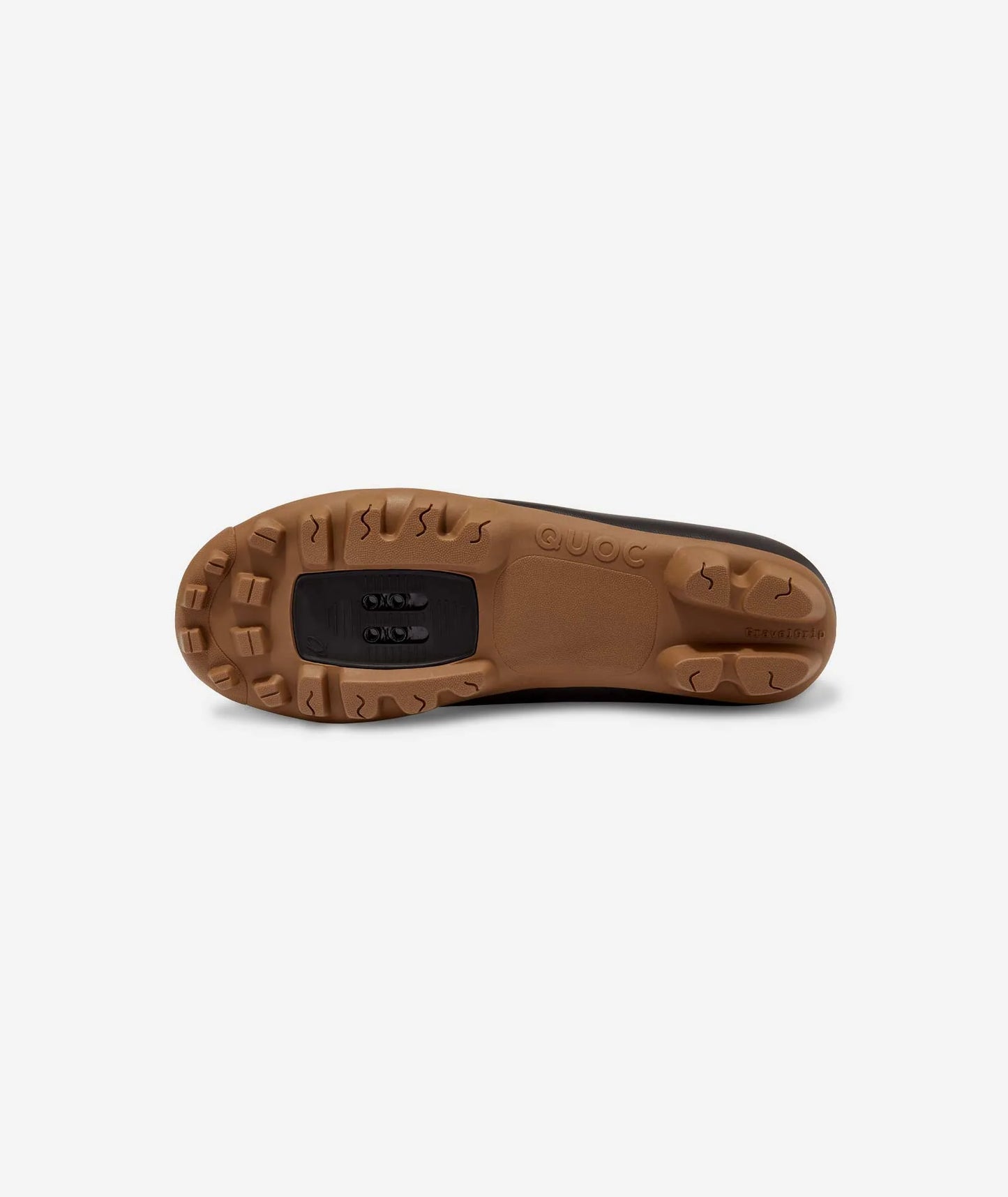 QUOC - Gran Tourer Cycling Shoes - Black Gum - Nuremberg, Germany - Sole view