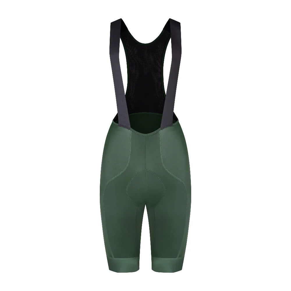 Rocacorba - Essential Bib Shorts 2.0 - Flaschengrün
