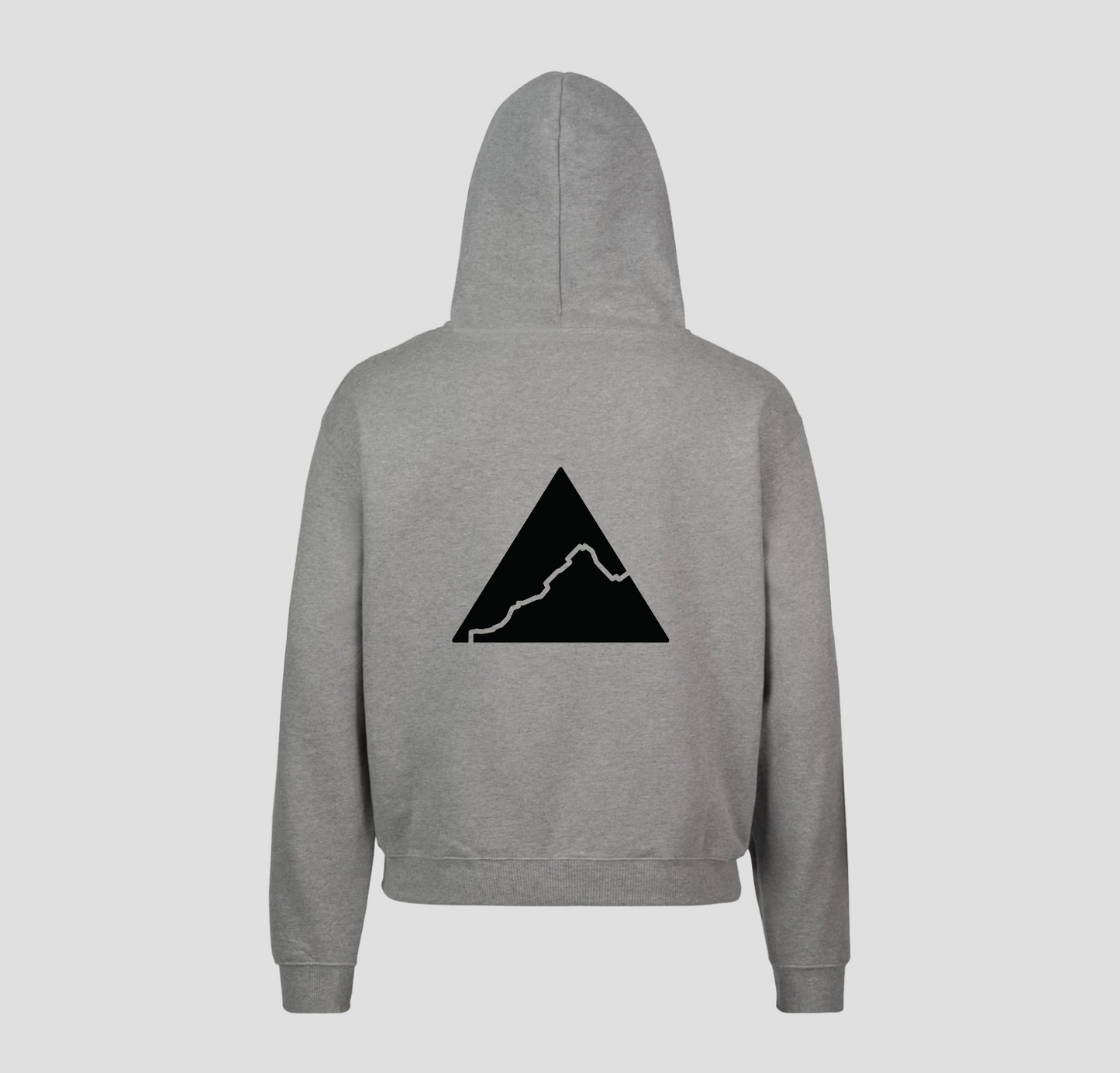 SALA Oversized Logo Hoodie - Gray Marl