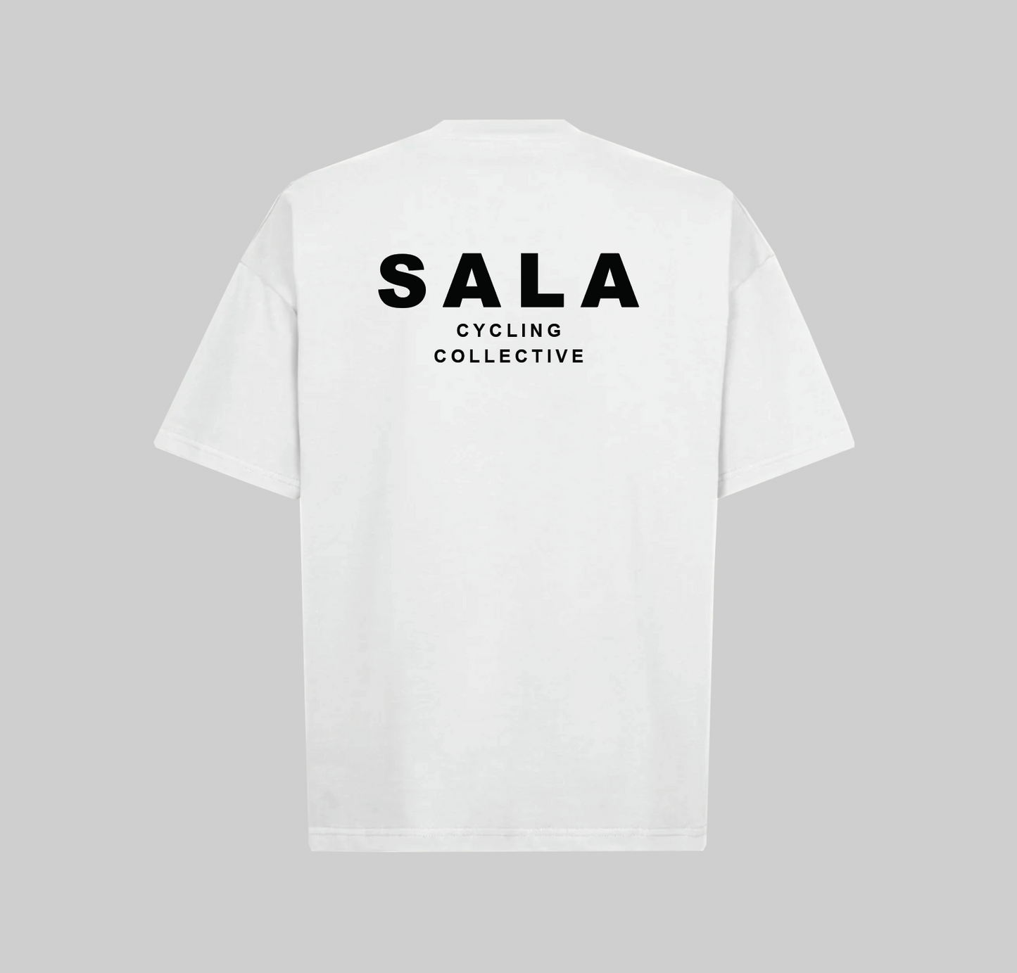 SALA Oversized Logo Tee - White