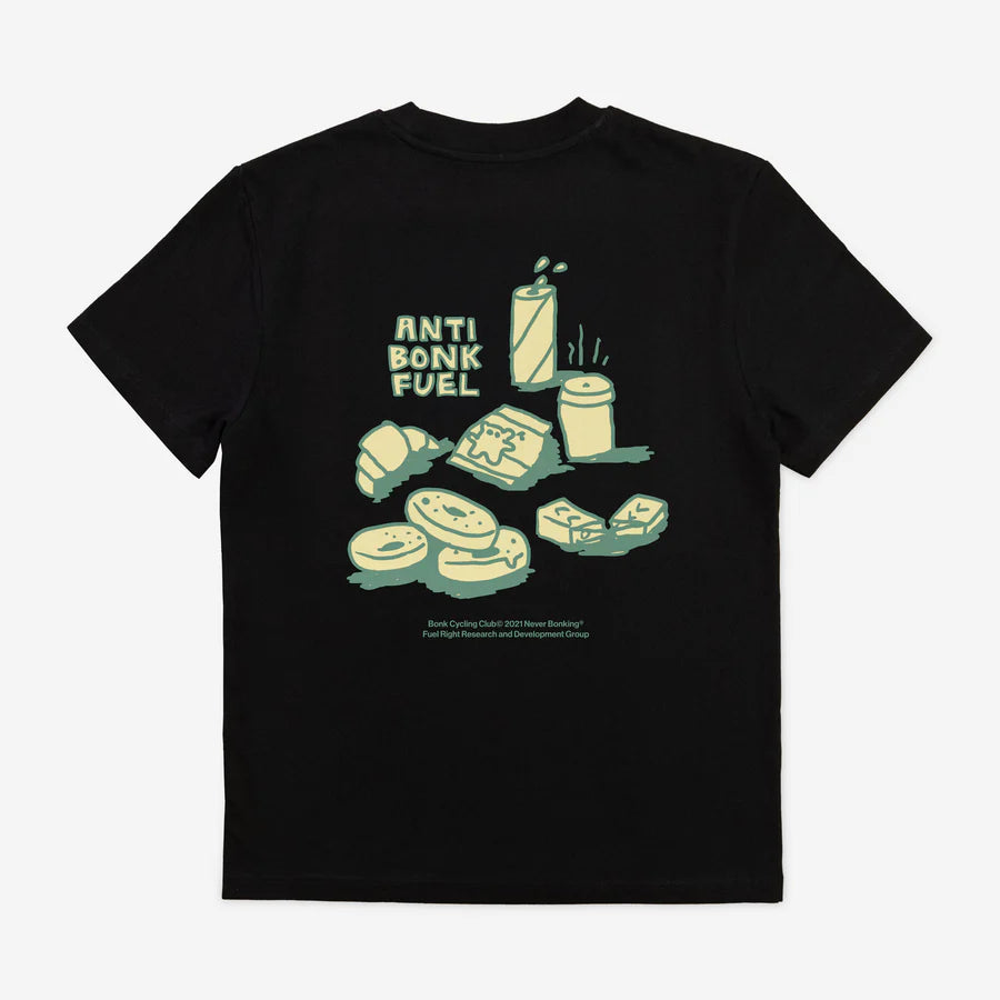 BONK - Snacks T-Shirt - Black - Nuremberg, Germany - back view