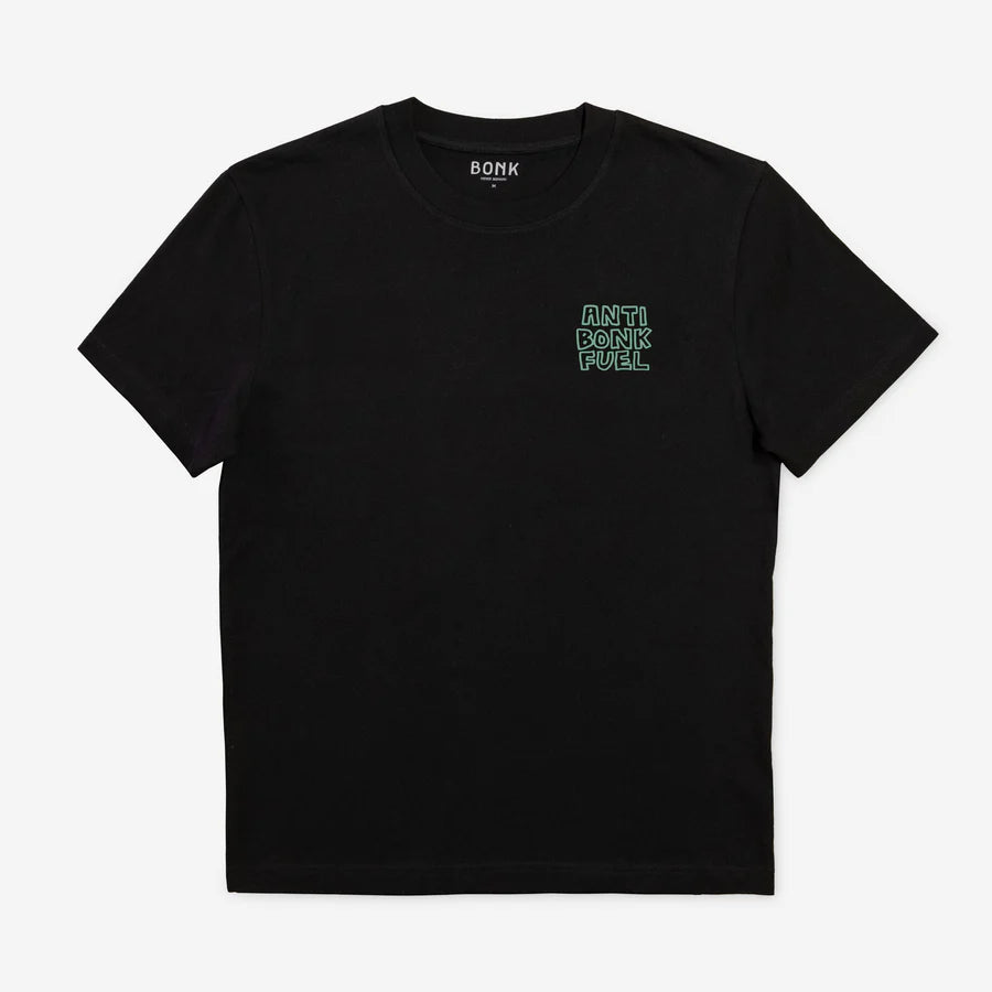 BONK - Snacks T-Shirt - Black - Nuremberg, Germany - front view