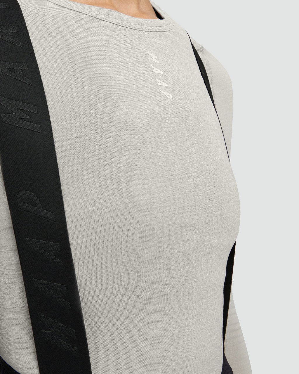 MAAP - Women's Thermal Base Layer LS Tee - Fog - Nuremberg Germany - Logo detail