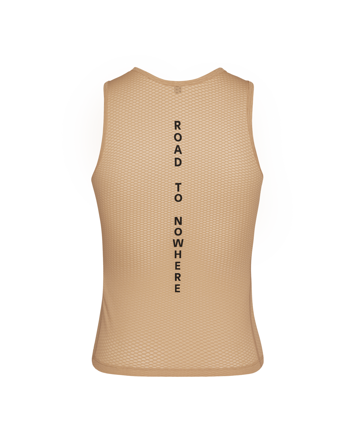 Pas Normal Studios - Women's Sleeveless Baselayer - Camel - Nuremberg Germany - Back view