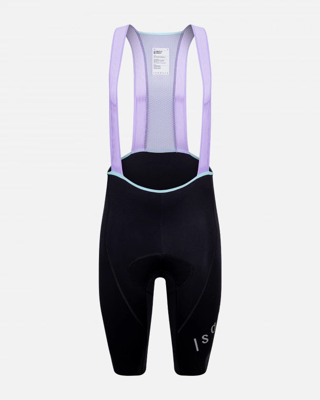Isadore - Men's Alternative Bib Shorts - Black / Purple
