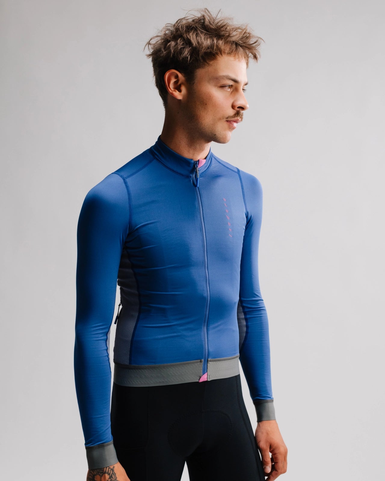 ISADORE - Men's Alternative Light Long Sleeve Jersey - Ultramarine - Nuremberg, Germany 3