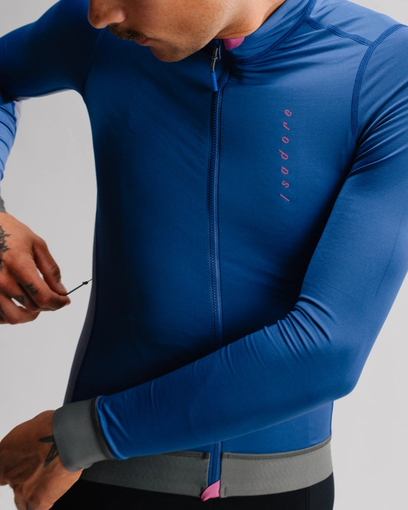ISADORE - Men's Alternative Light Long Sleeve Jersey - Ultramarine - Nuremberg, Germany 6