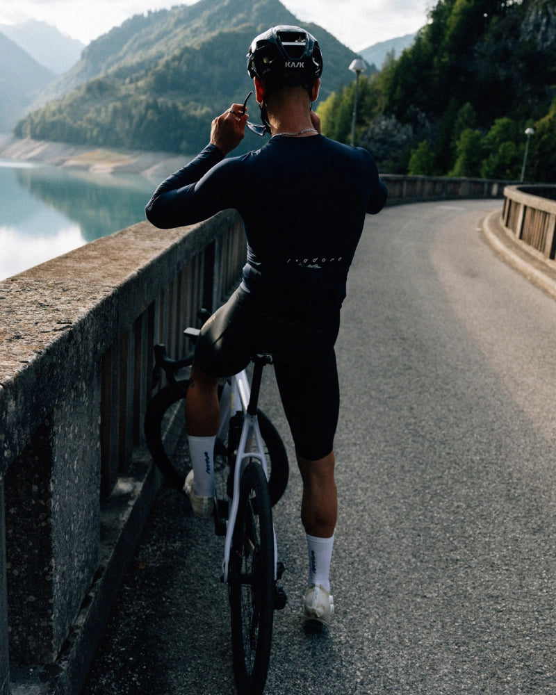 ISADORE - Men's Debut Thermal Bib Shorts - Black - Nuremberg, Germany