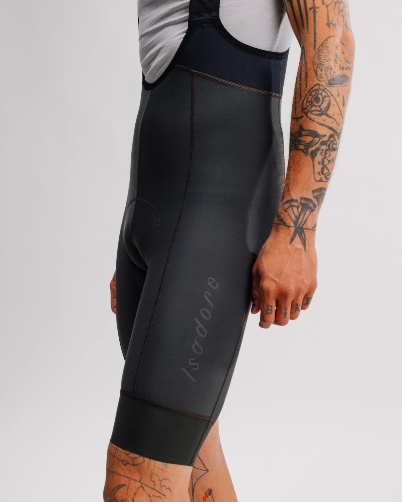 ISADORE - Men's Signature Thermal Bib Shorts - Beluga - Nuremberg, Germany 7