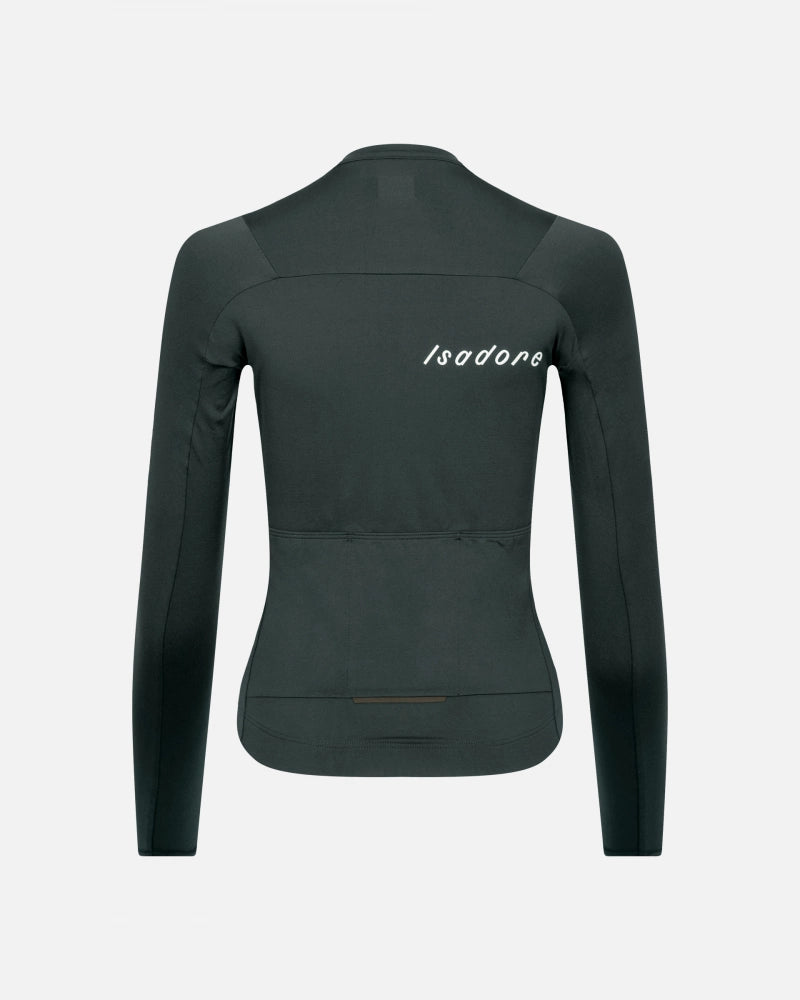 ISADORE - Debüt-Langarmtrikot für Damen - Deep Forest