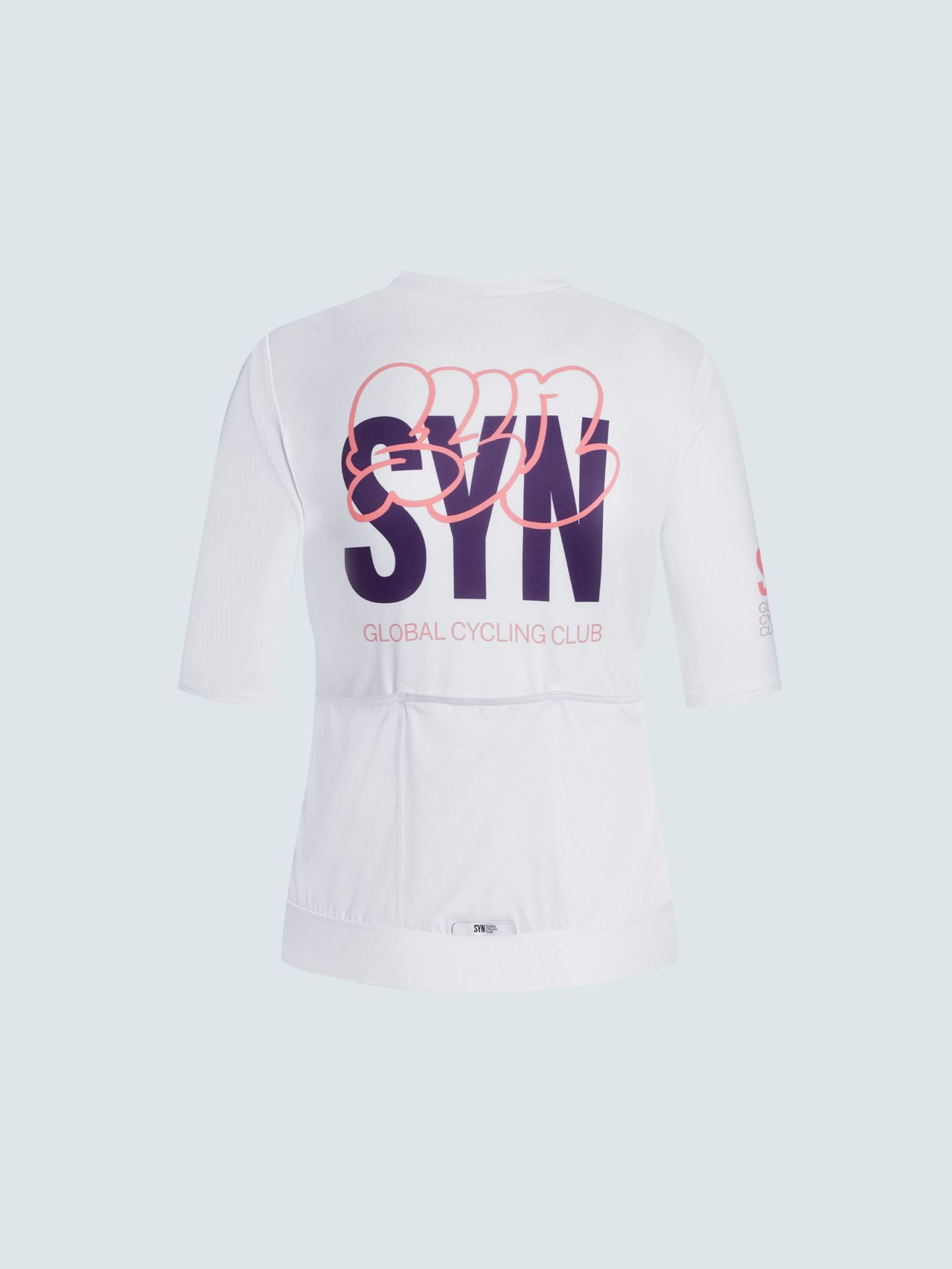 SYN - Women's Pro Design Lab Jersey Crossed - White - Nuremberg Germany - Rear View
