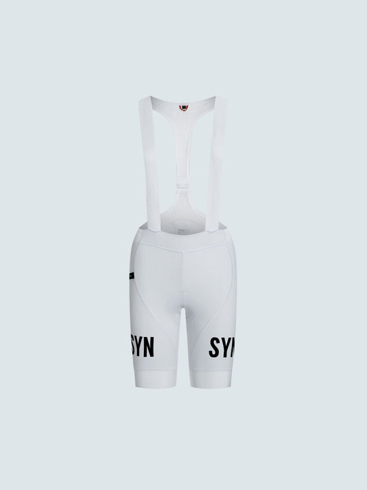 SYN - Women's Pro Bib Shorts - White
