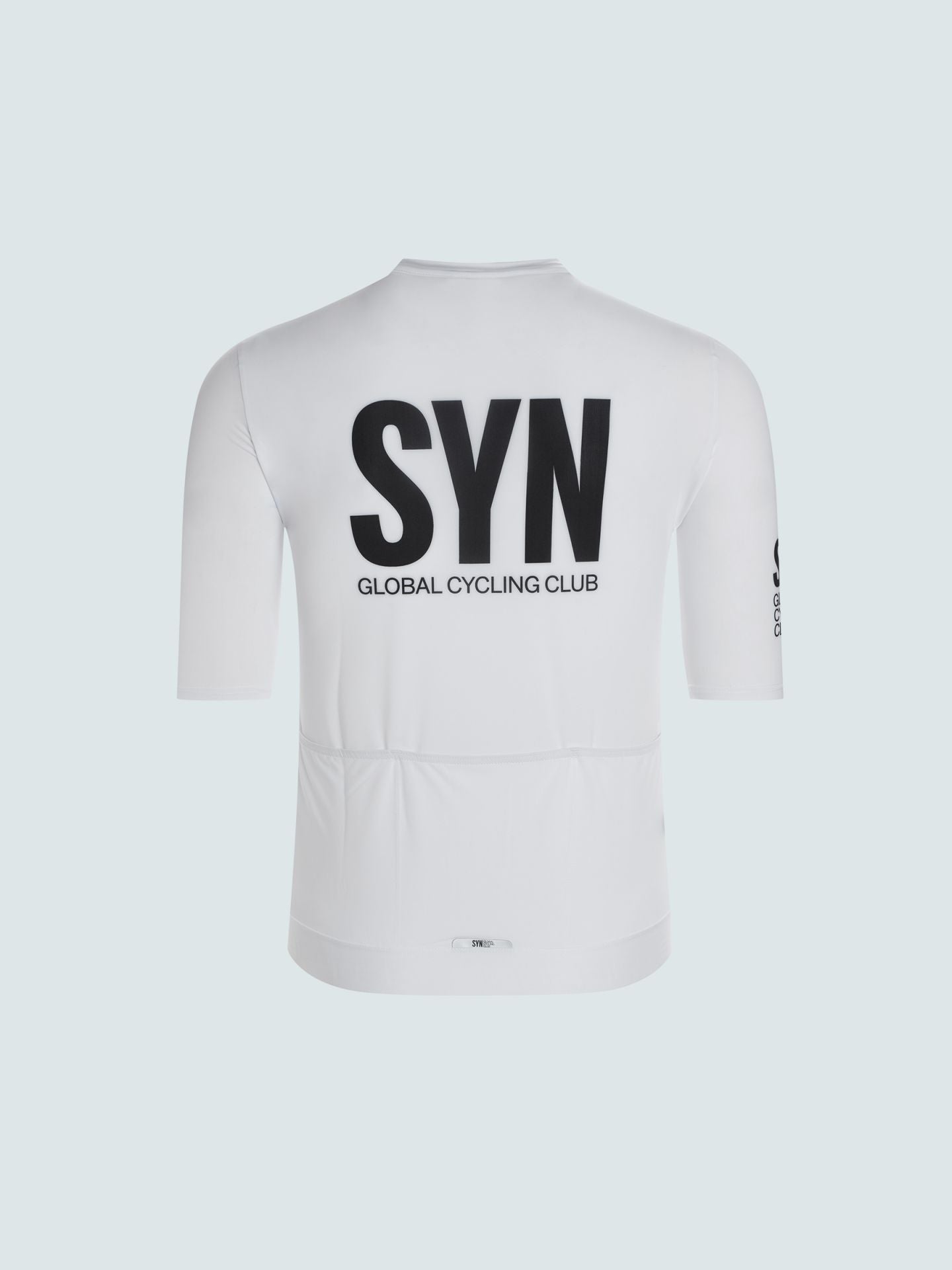 SYN - Men's Training Jersey 2.0 White - Nuremberg Germany - Rear View