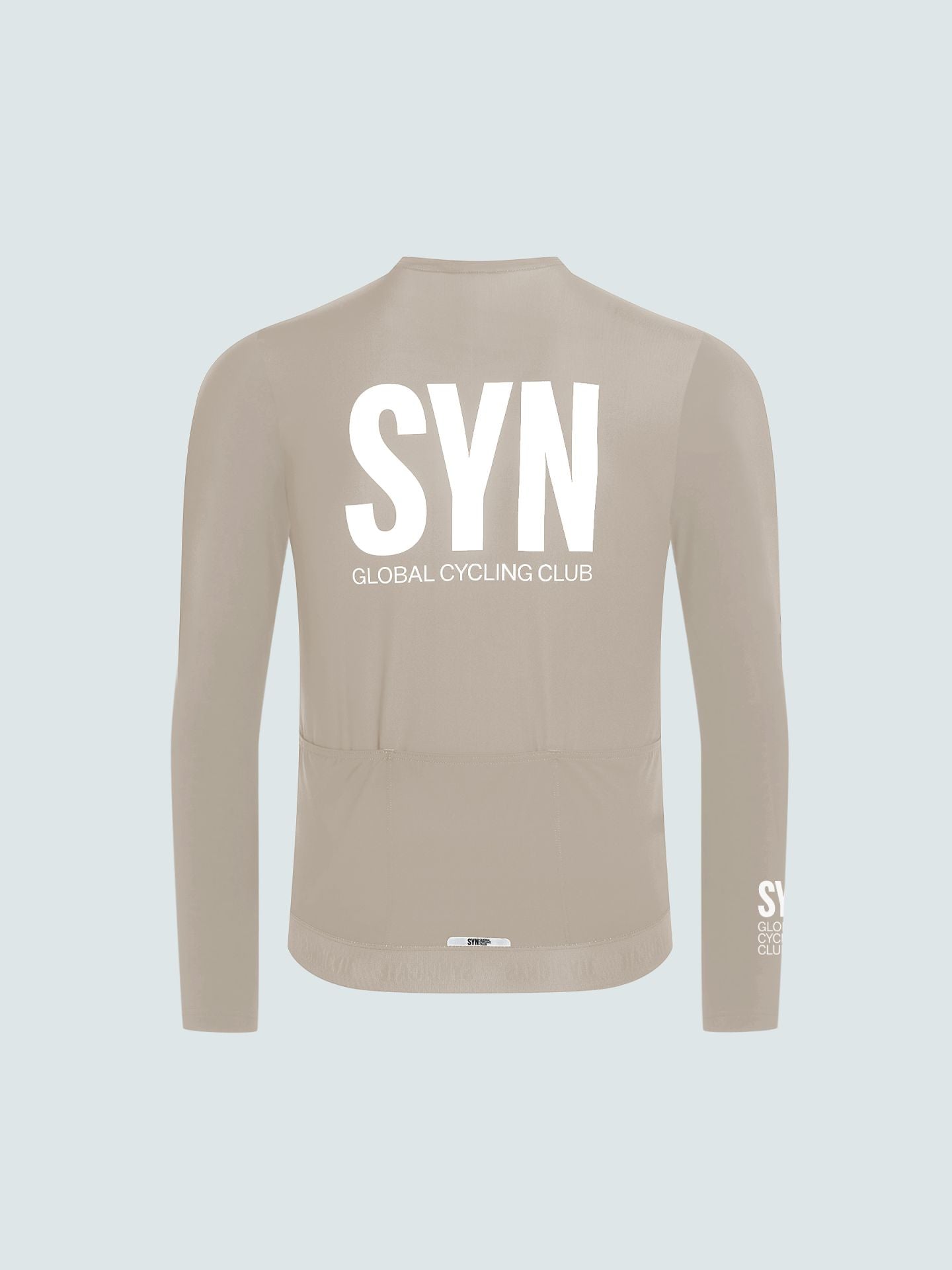 SYN - Men's Training L/S Jersey 2.0 - Ivory - Nuremberg Germany - Rear View