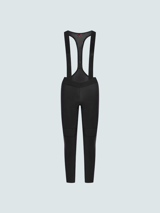 SYN - Women's Pro Thermal Rain Bib Tights - Black - Nuremberg, Germany