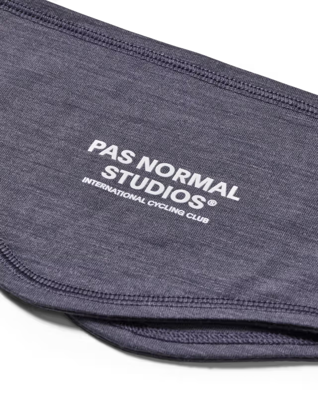 Pas Normal Studios - Logo Merino Headband - Steel - Nuremberg, Germany 4