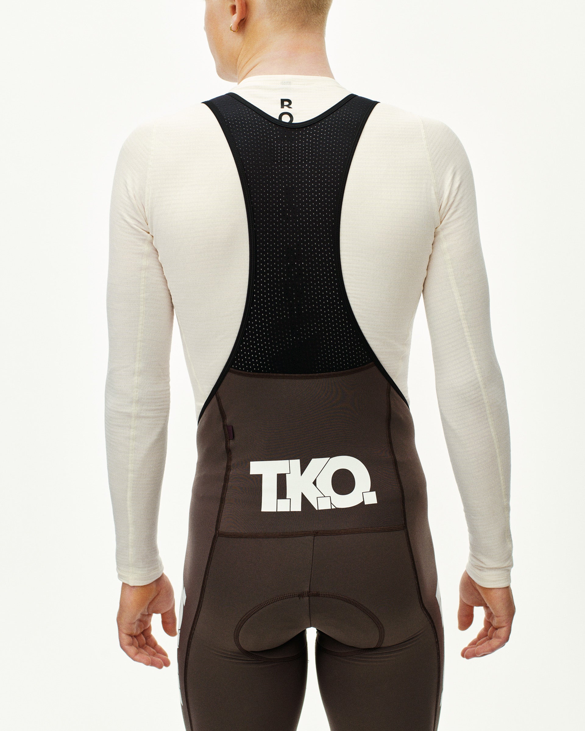 Pas Normal Studios - Men's T.K.O. Essential Thermal Long Bibs - Dark Purple - Nuremberg, Germany