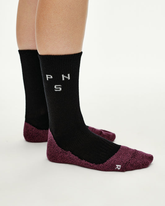 Pas Normal Studios - Deep Winter Wool Socks - Black - Nuremberg, Germany